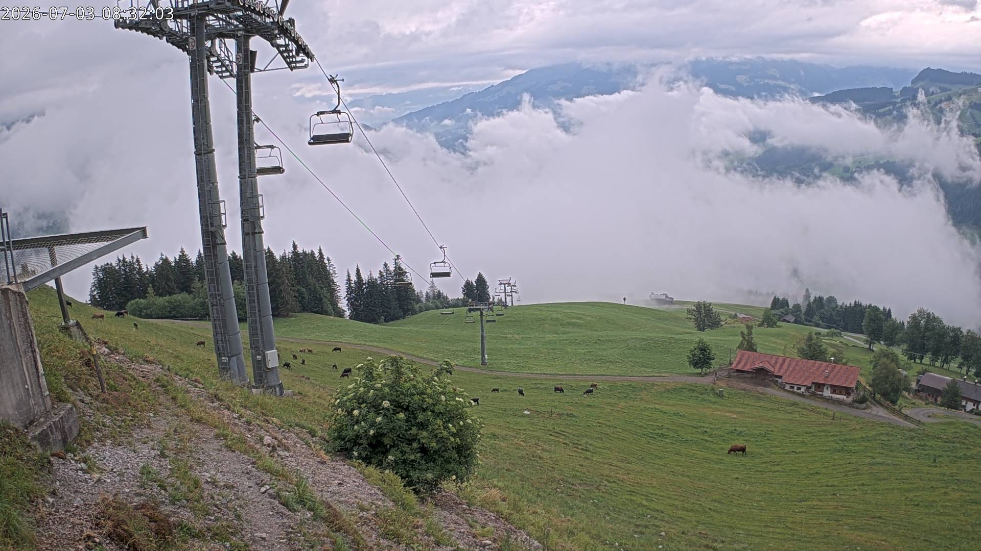 Archiv Foto Webcam Bergstation Gaisberg, Kitzbühel