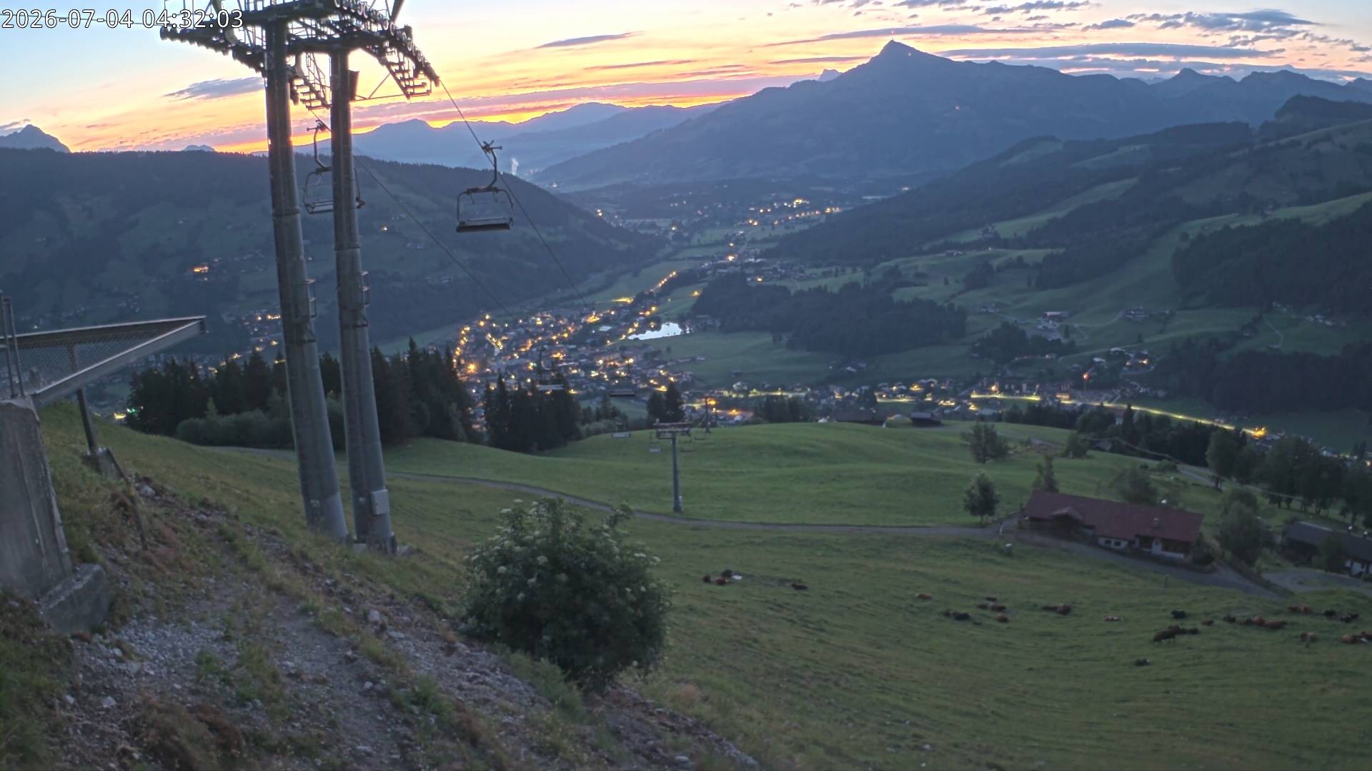 Archiv Foto Webcam Bergstation Gaisberg, Kitzbühel