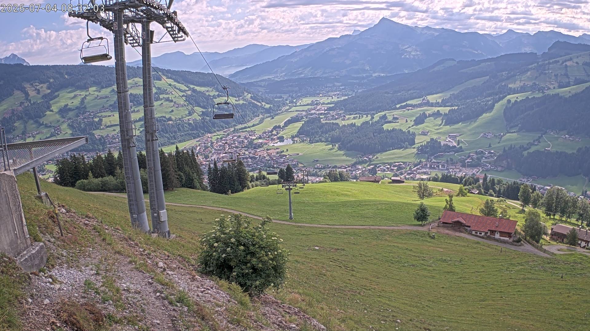 Archiv Foto Webcam Bergstation Gaisberg, Kitzbühel