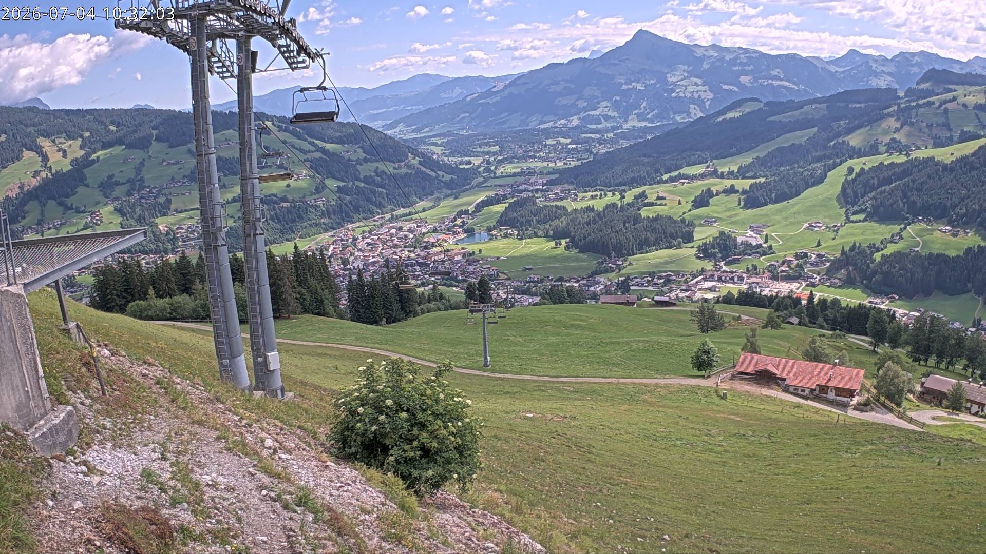 Archiv Foto Webcam Bergstation Gaisberg, Kitzbühel