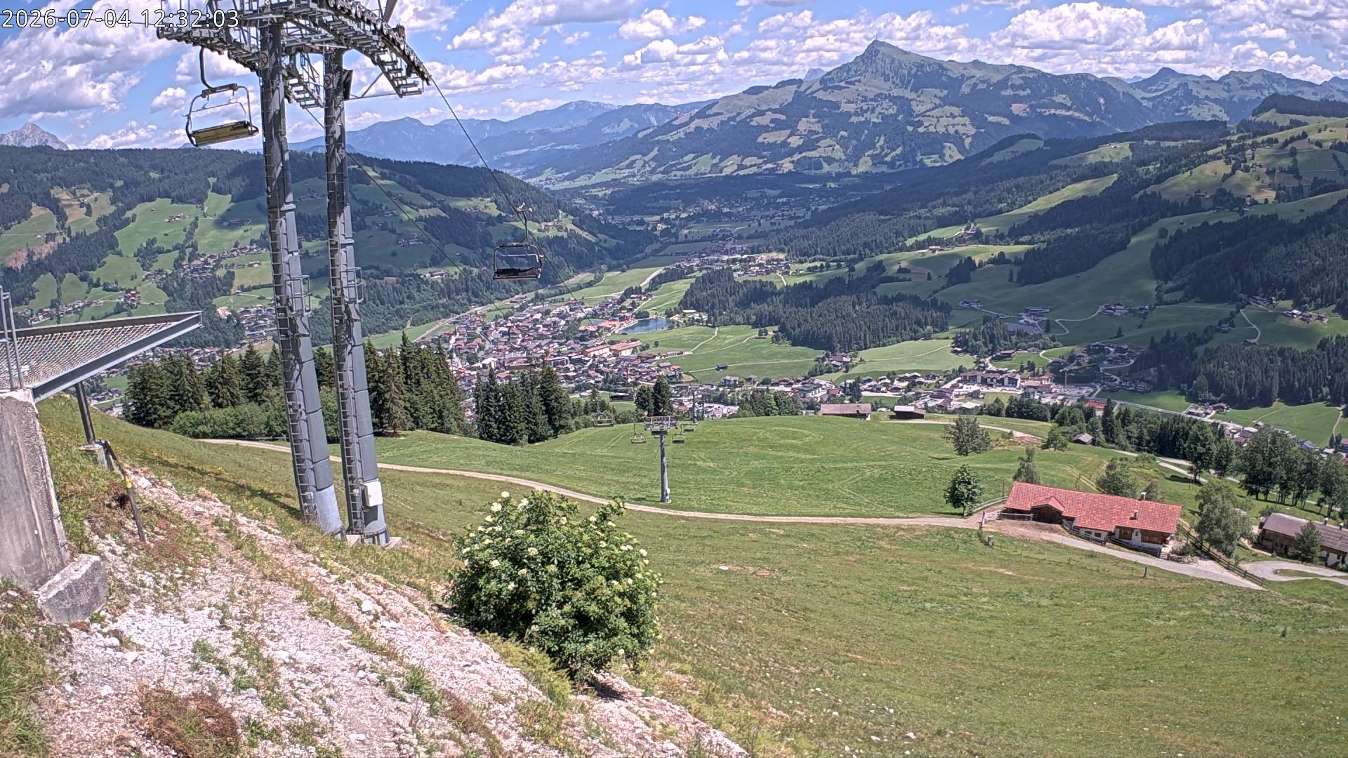 Archiv Foto Webcam Bergstation Gaisberg, Kitzbühel