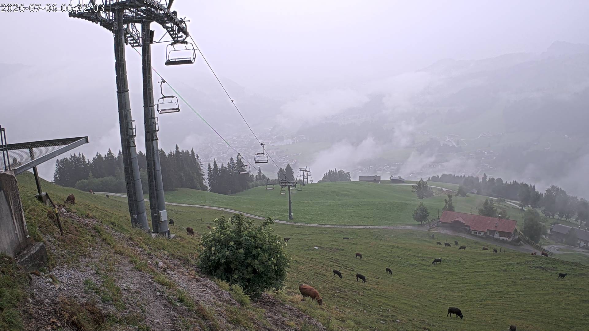 Archived image Webcam Gaisberg mountain station