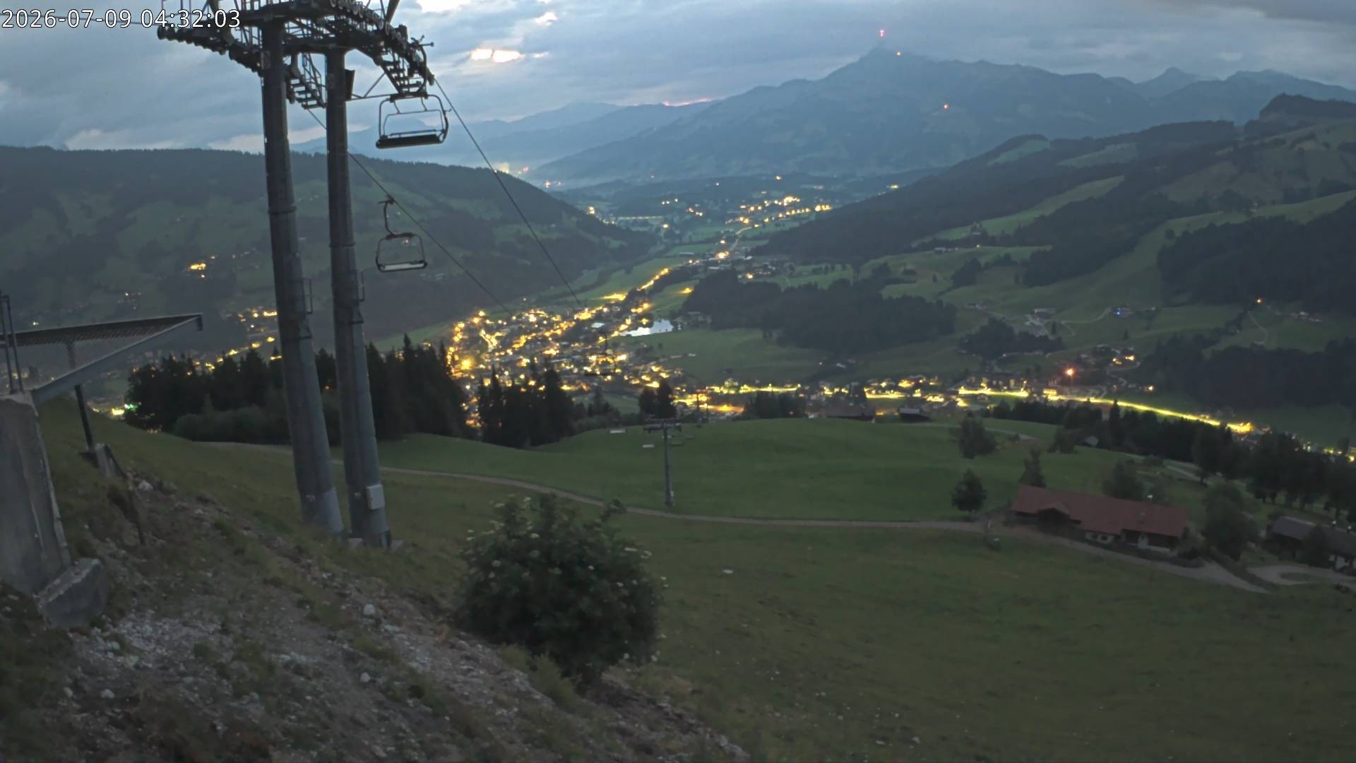 Archiv Foto Webcam Bergstation Gaisberg, Kitzbühel