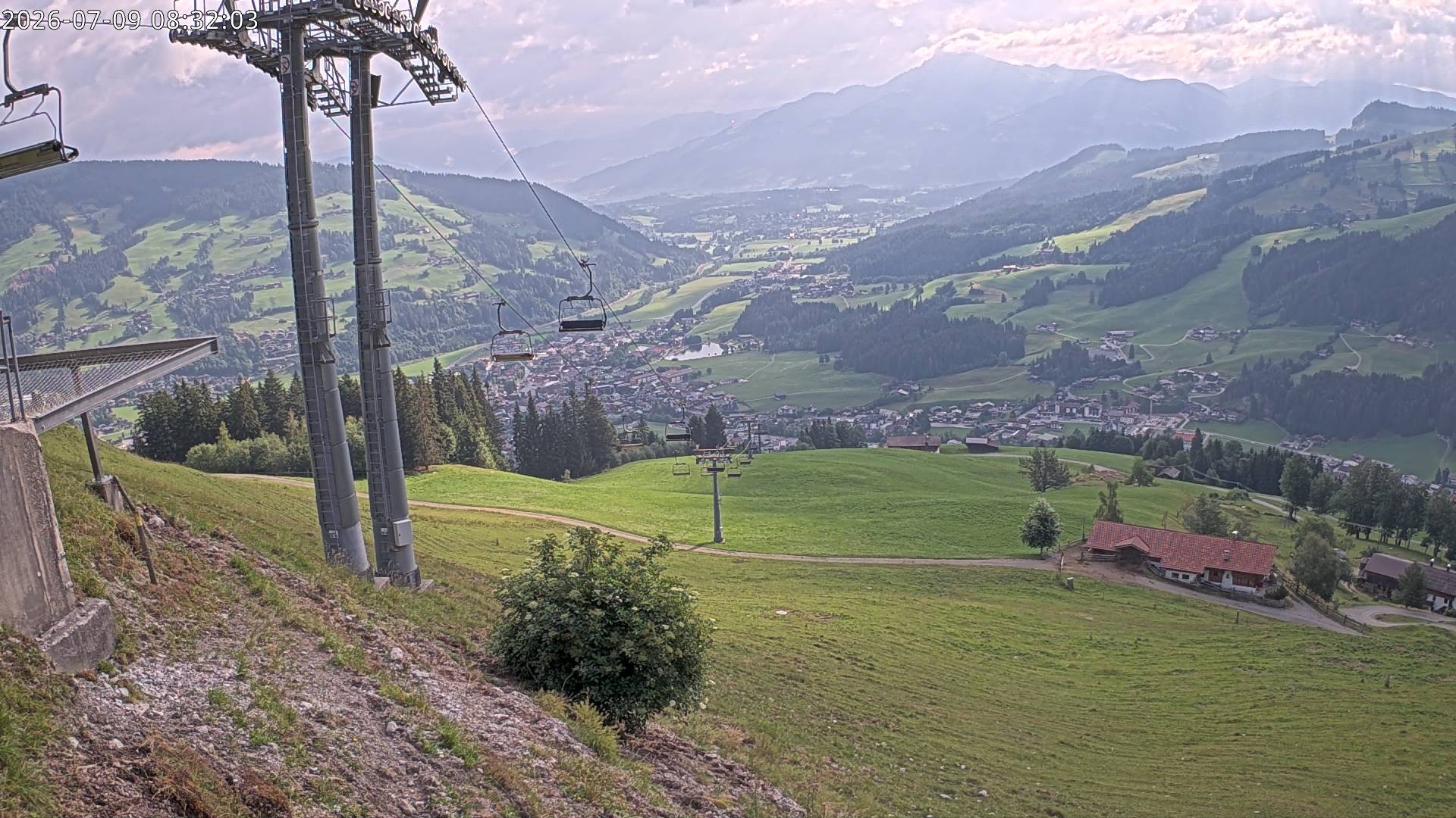 Archiv Foto Webcam Bergstation Gaisberg, Kitzbühel