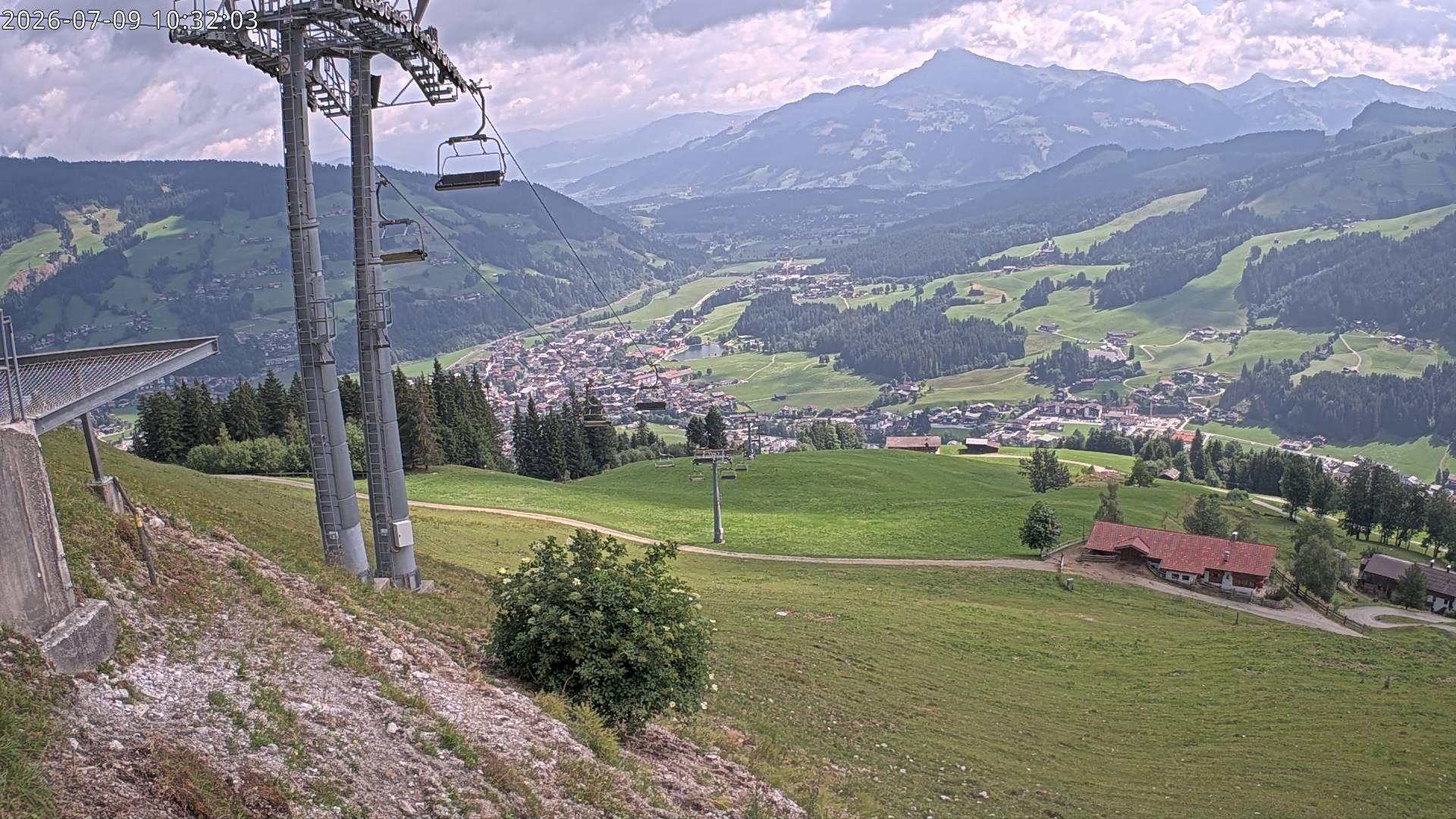 Archiv Foto Webcam Bergstation Gaisberg, Kitzbühel