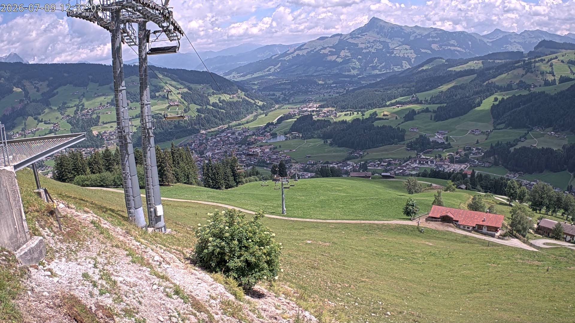 Archiv Foto Webcam Bergstation Gaisberg, Kitzbühel