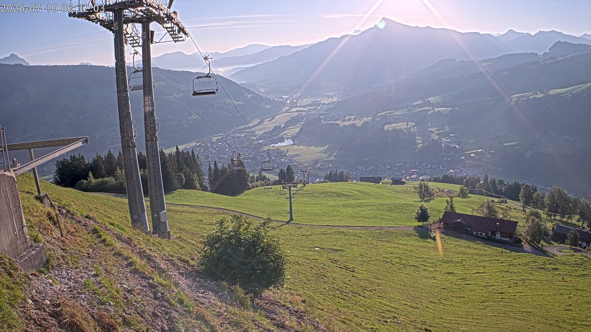 Archiv Foto Webcam Bergstation Gaisberg, Kitzbühel