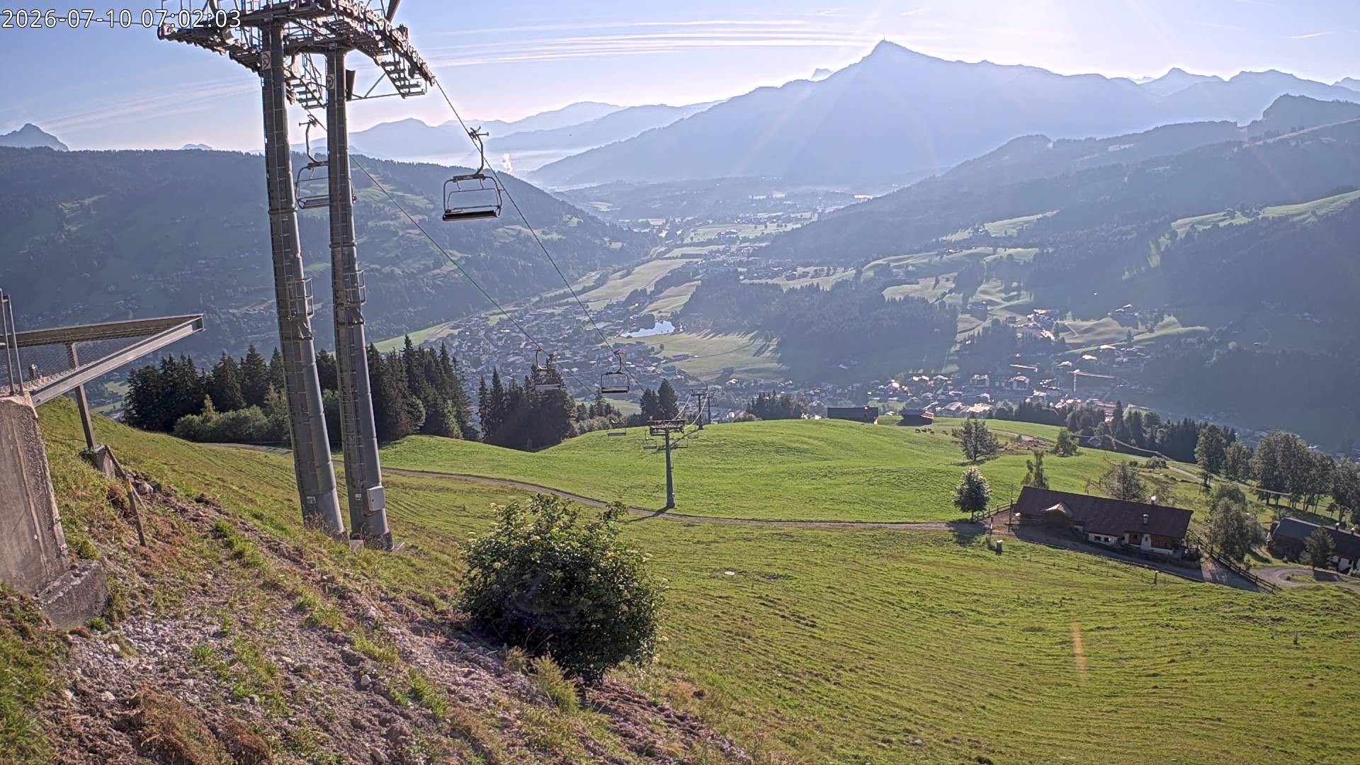 Archiv Foto Webcam Bergstation Gaisberg, Kitzbühel