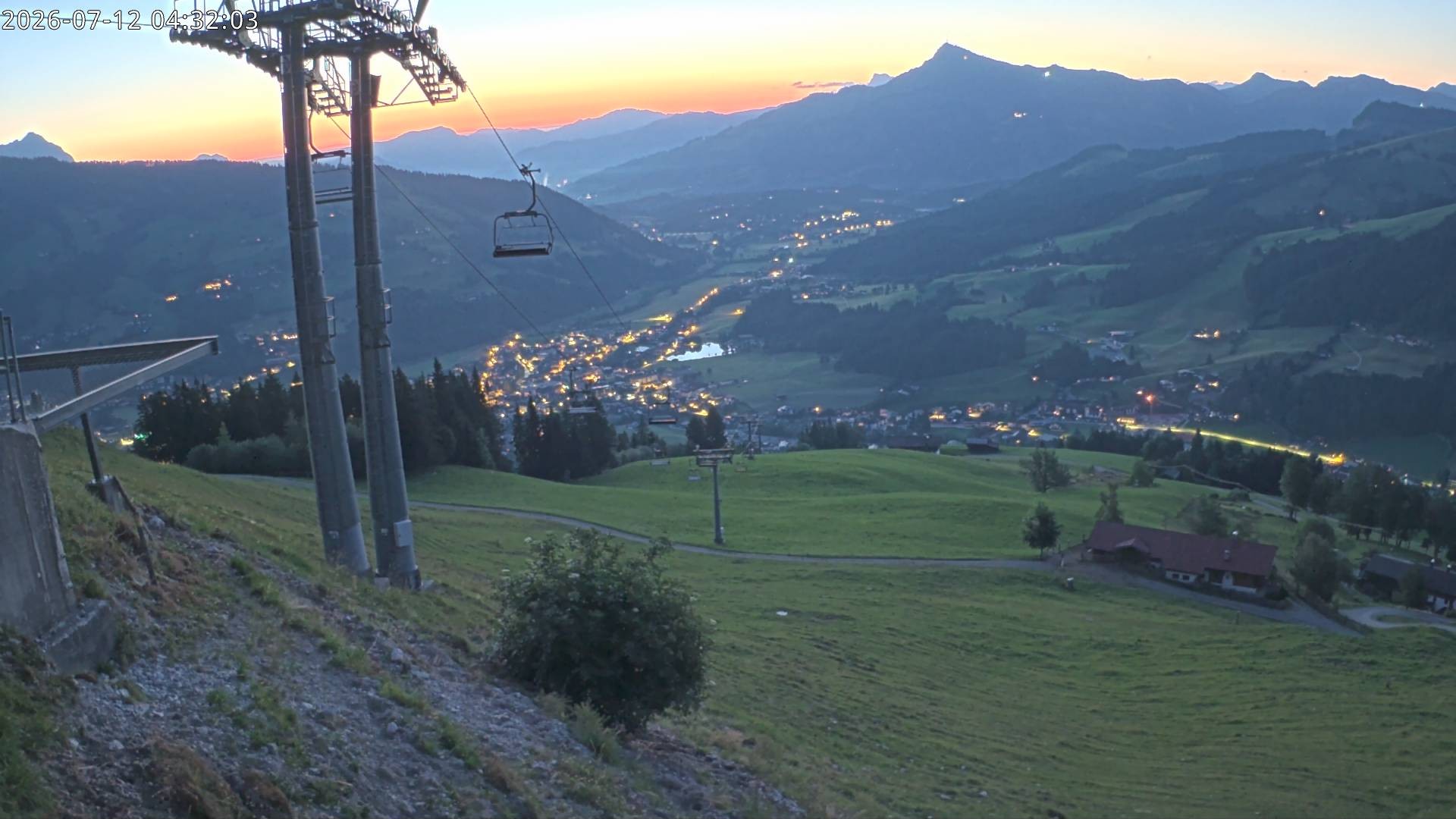 Archiv Foto Webcam Bergstation Gaisberg, Kitzbühel