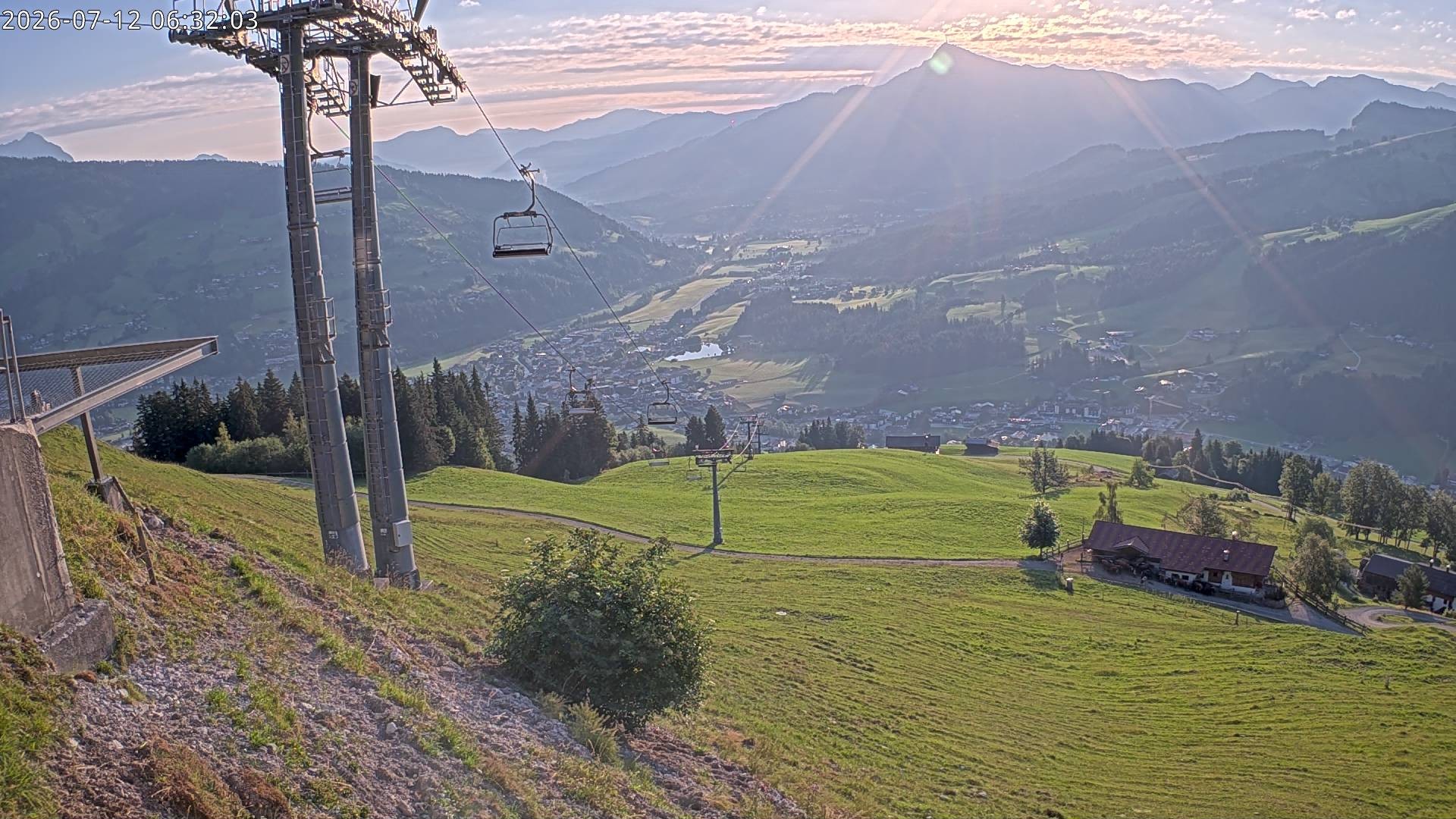 Archiv Foto Webcam Bergstation Gaisberg, Kitzbühel