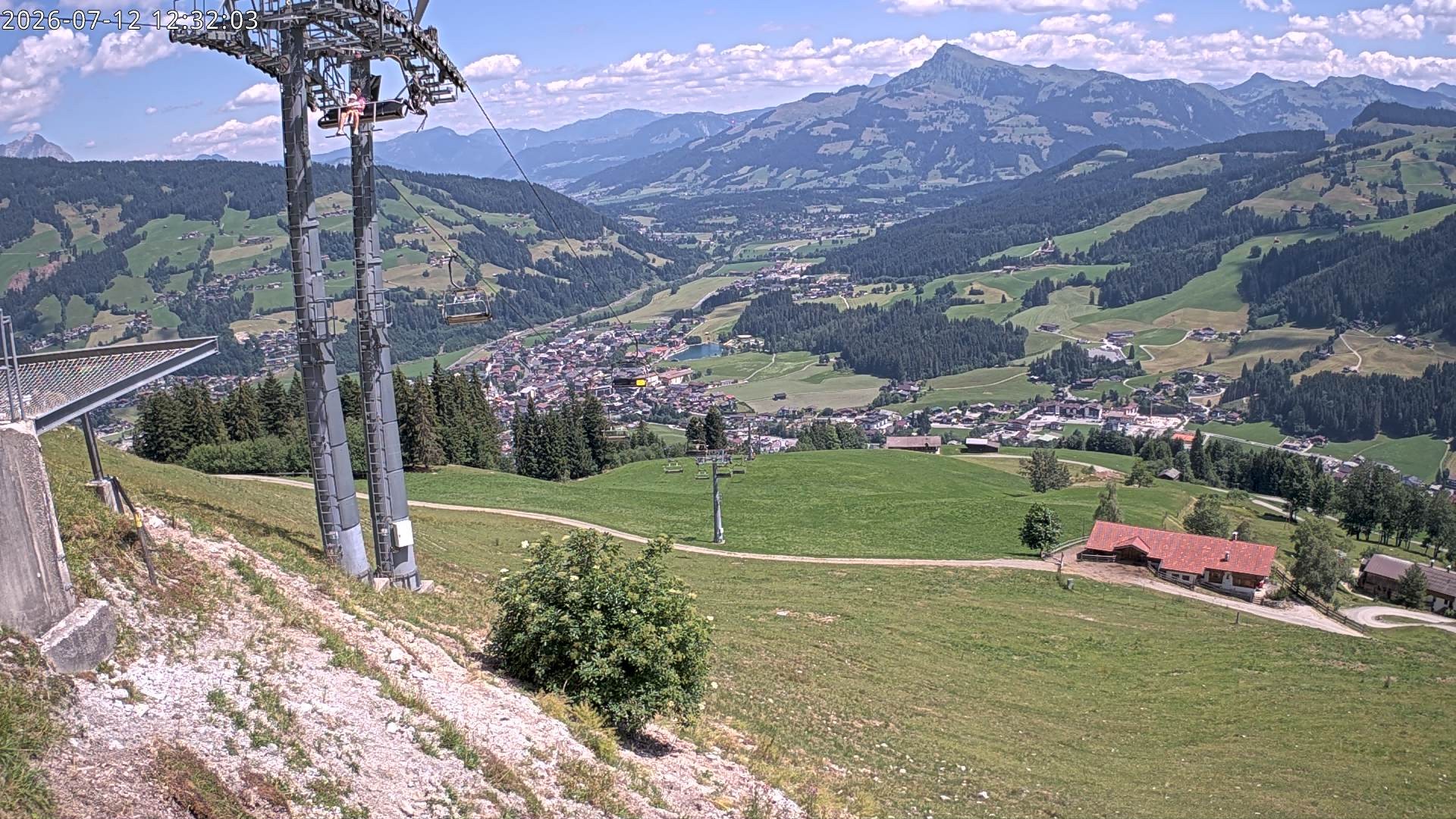 Archiv Foto Webcam Bergstation Gaisberg, Kitzbühel