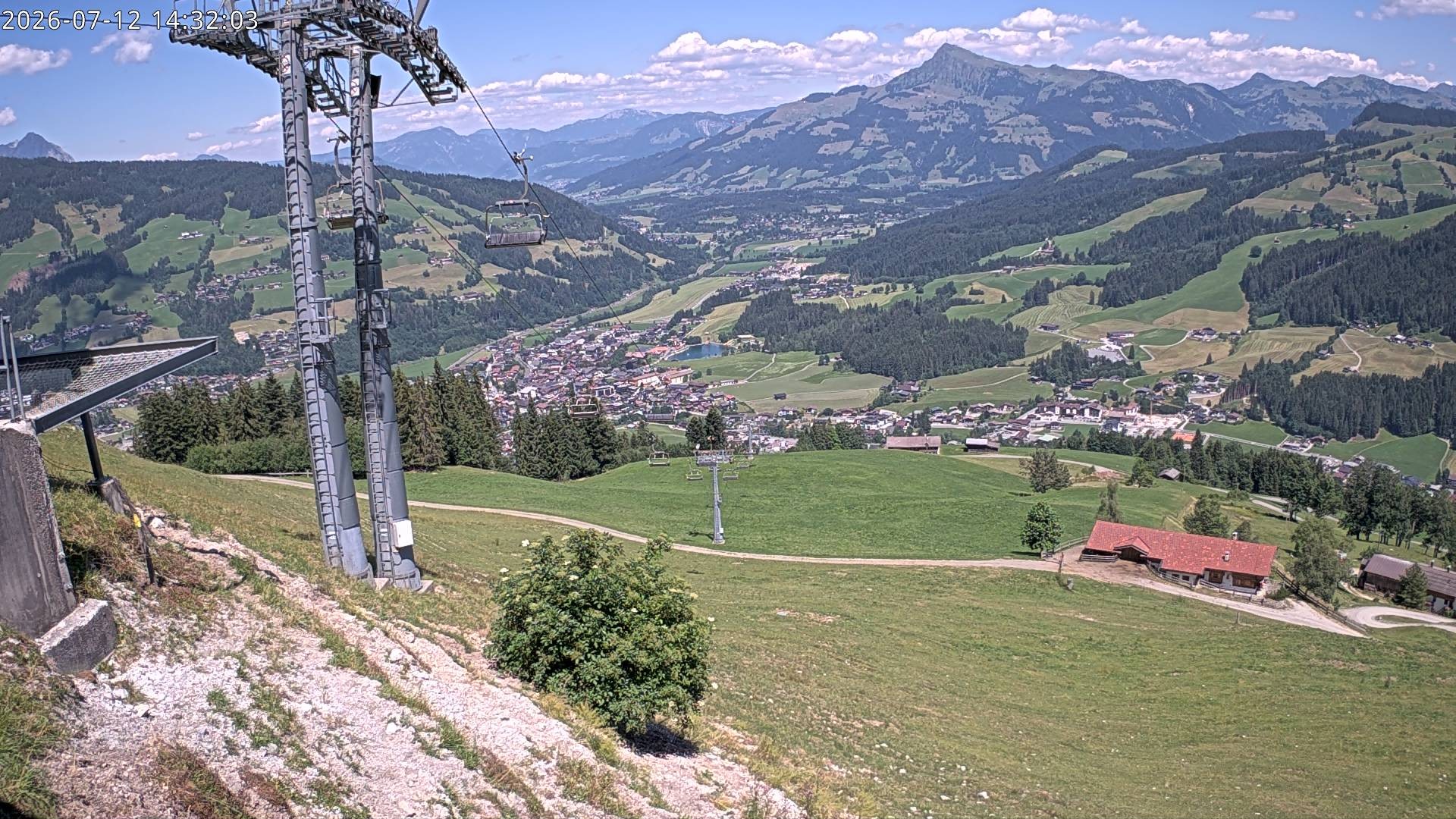 Archiv Foto Webcam Bergstation Gaisberg, Kitzbühel