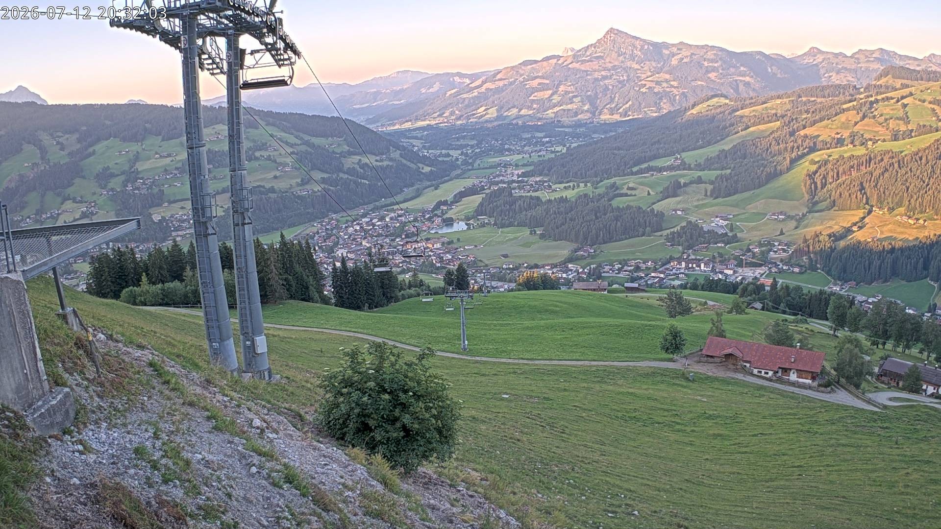 Archiv Foto Webcam Bergstation Gaisberg, Kitzbühel