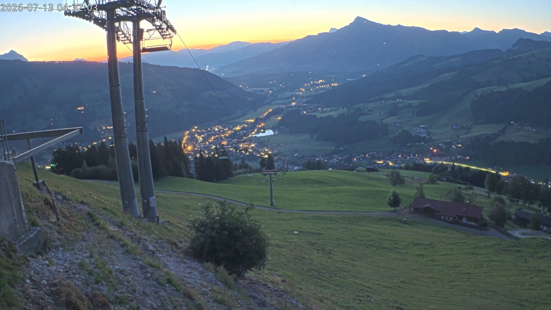 Archiv Foto Webcam Bergstation Gaisberg, Kitzbühel