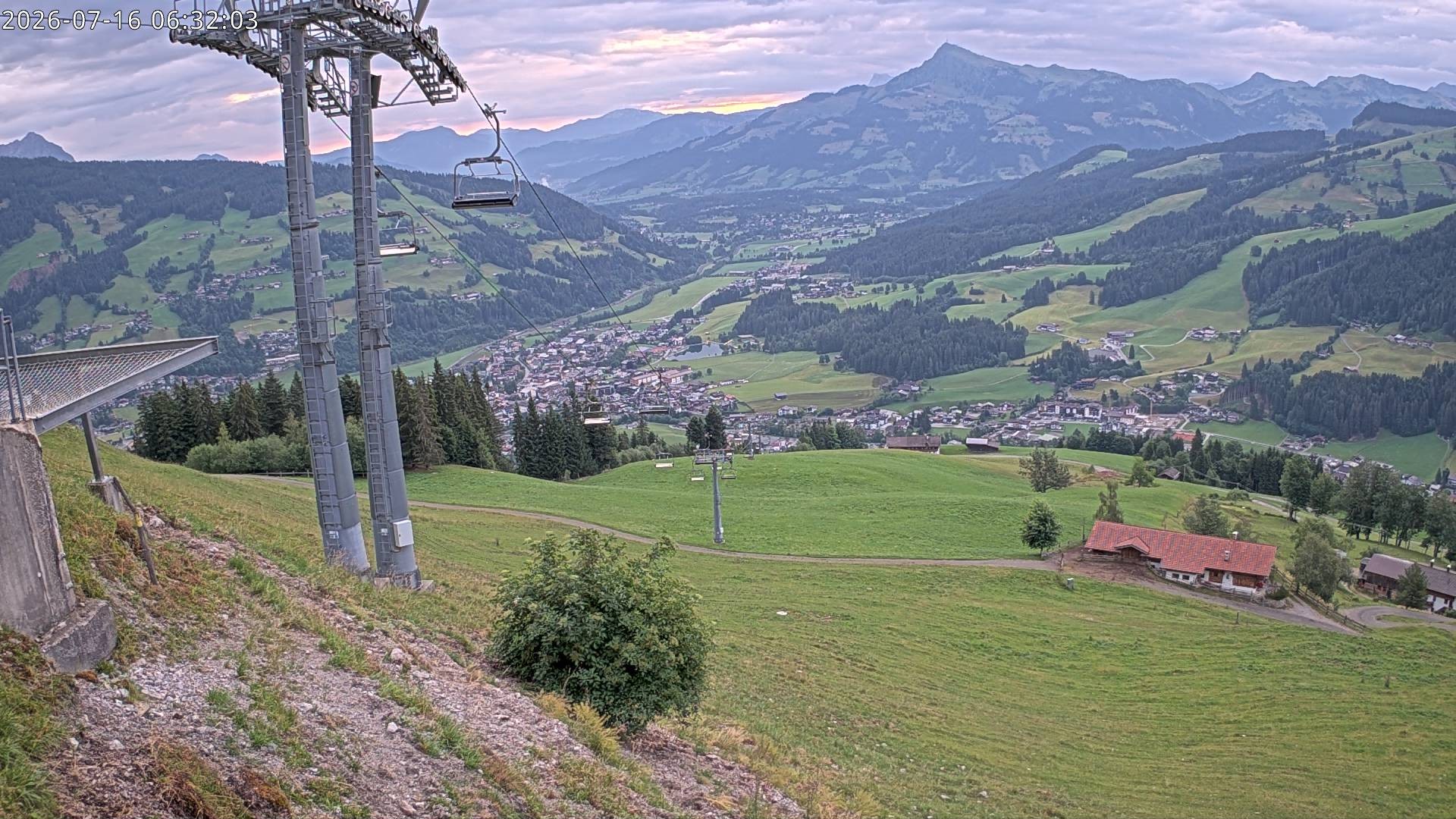 Archiv Foto Webcam Bergstation Gaisberg, Kitzbühel