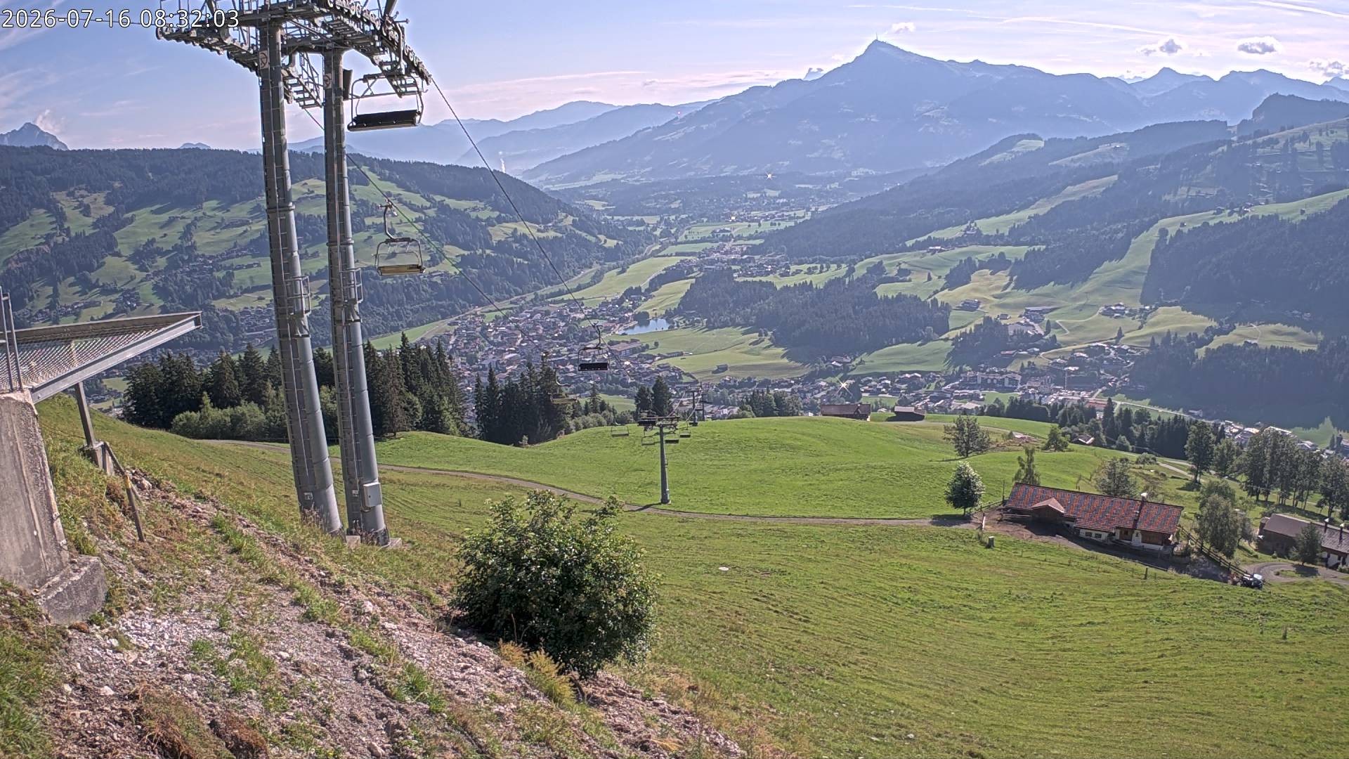 Archiv Foto Webcam Bergstation Gaisberg, Kitzbühel