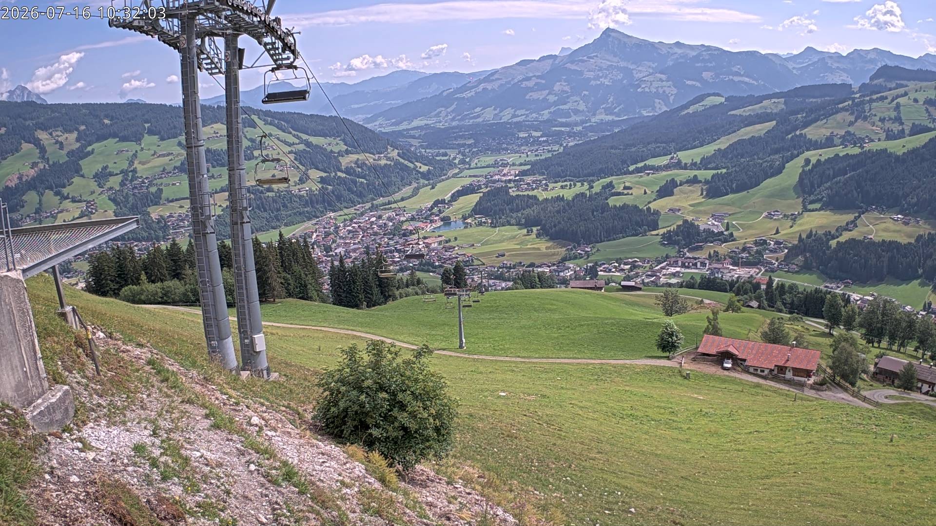 Archiv Foto Webcam Bergstation Gaisberg, Kitzbühel