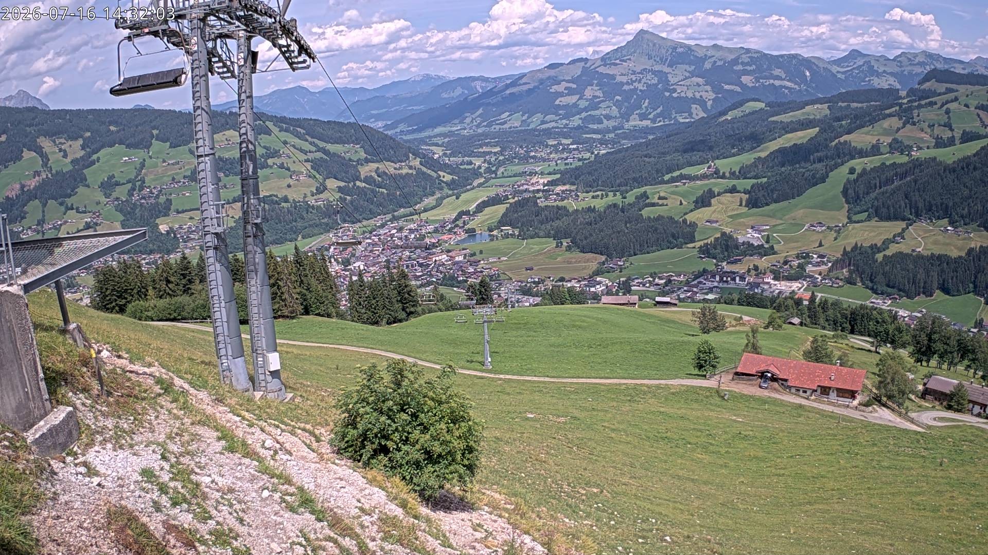 Archiv Foto Webcam Bergstation Gaisberg, Kitzbühel