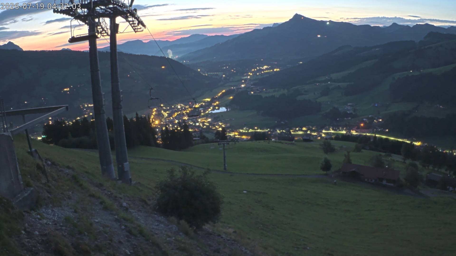 Archiv Foto Webcam Bergstation Gaisberg, Kitzbühel