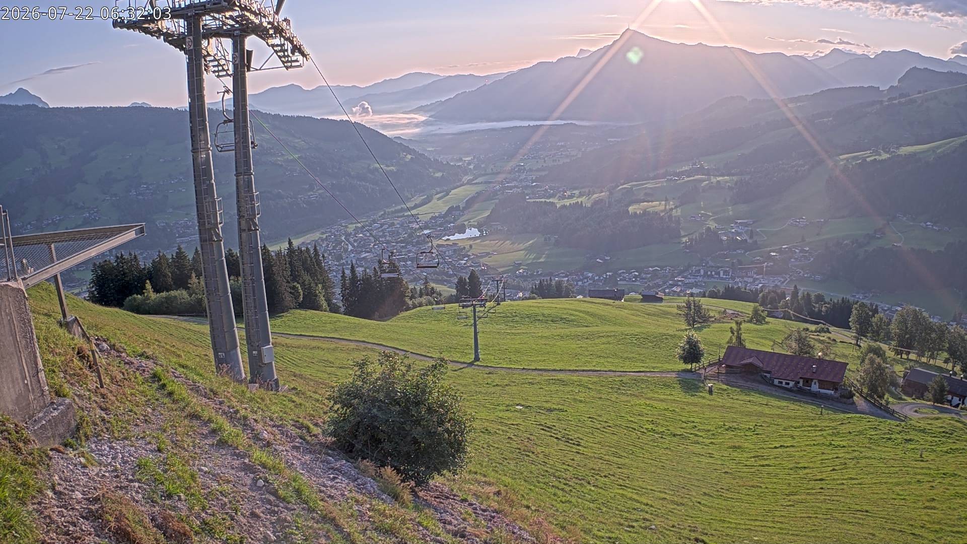 Archiv Foto Webcam Bergstation Gaisberg, Kitzbühel