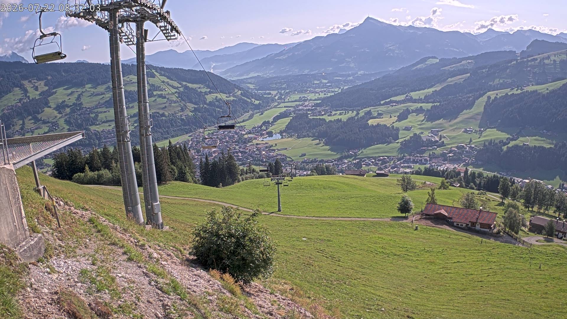 Archiv Foto Webcam Bergstation Gaisberg, Kitzbühel
