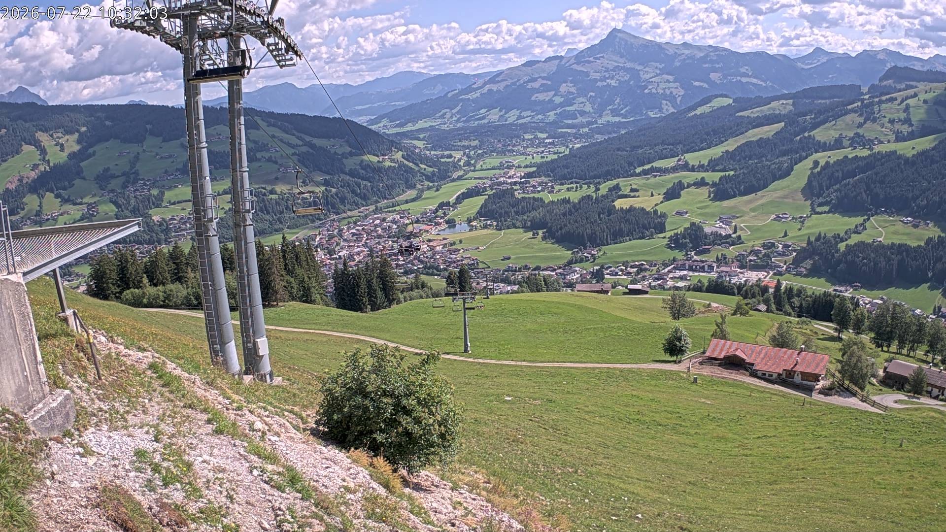 Archiv Foto Webcam Bergstation Gaisberg, Kitzbühel