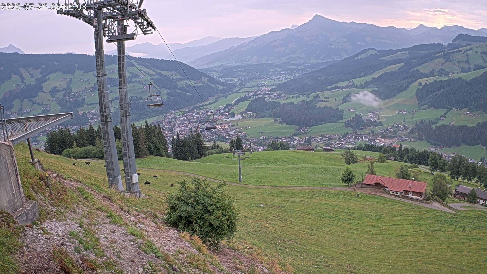 Archiv Foto Webcam Bergstation Gaisberg, Kitzbühel