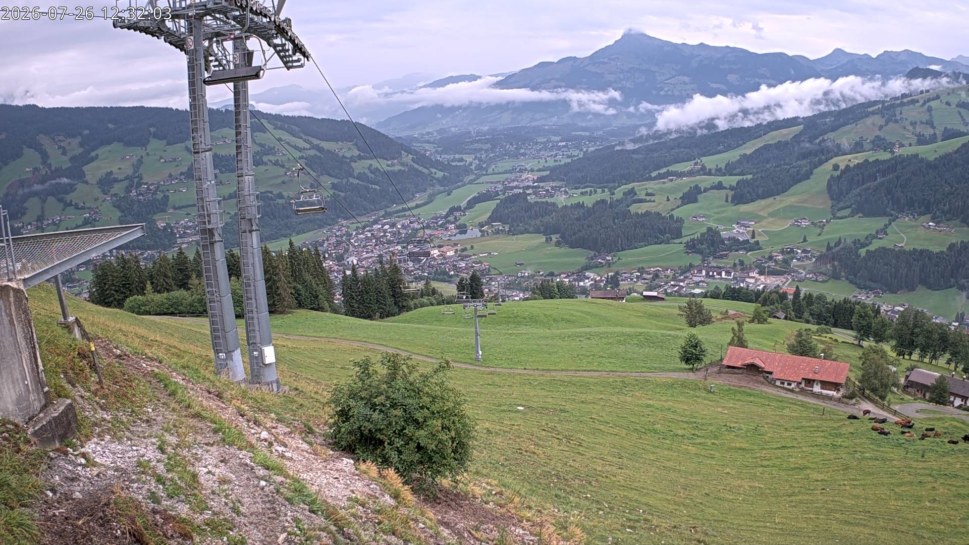 Archiv Foto Webcam Bergstation Gaisberg, Kitzbühel