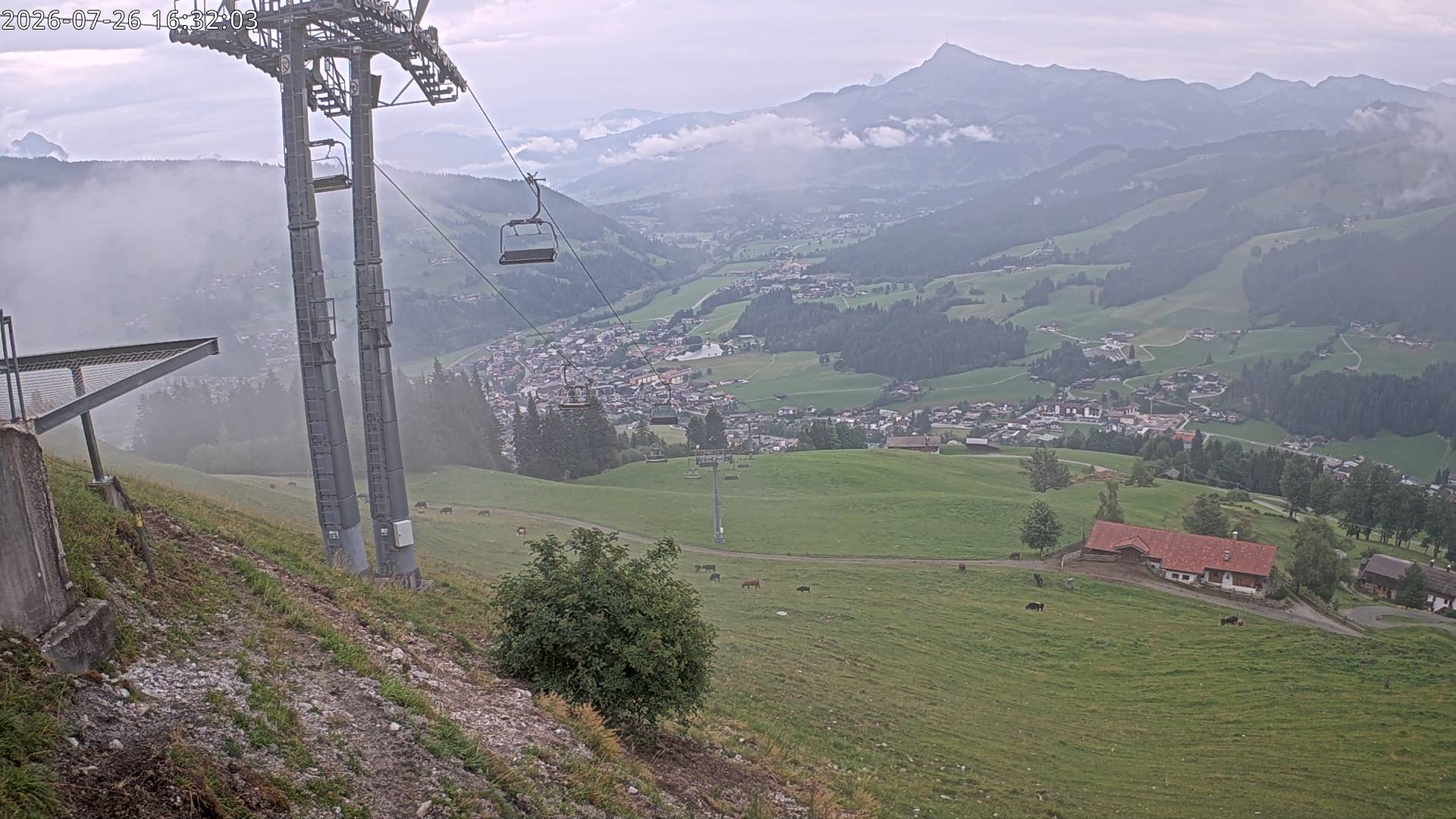 Archiv Foto Webcam Bergstation Gaisberg, Kitzbühel