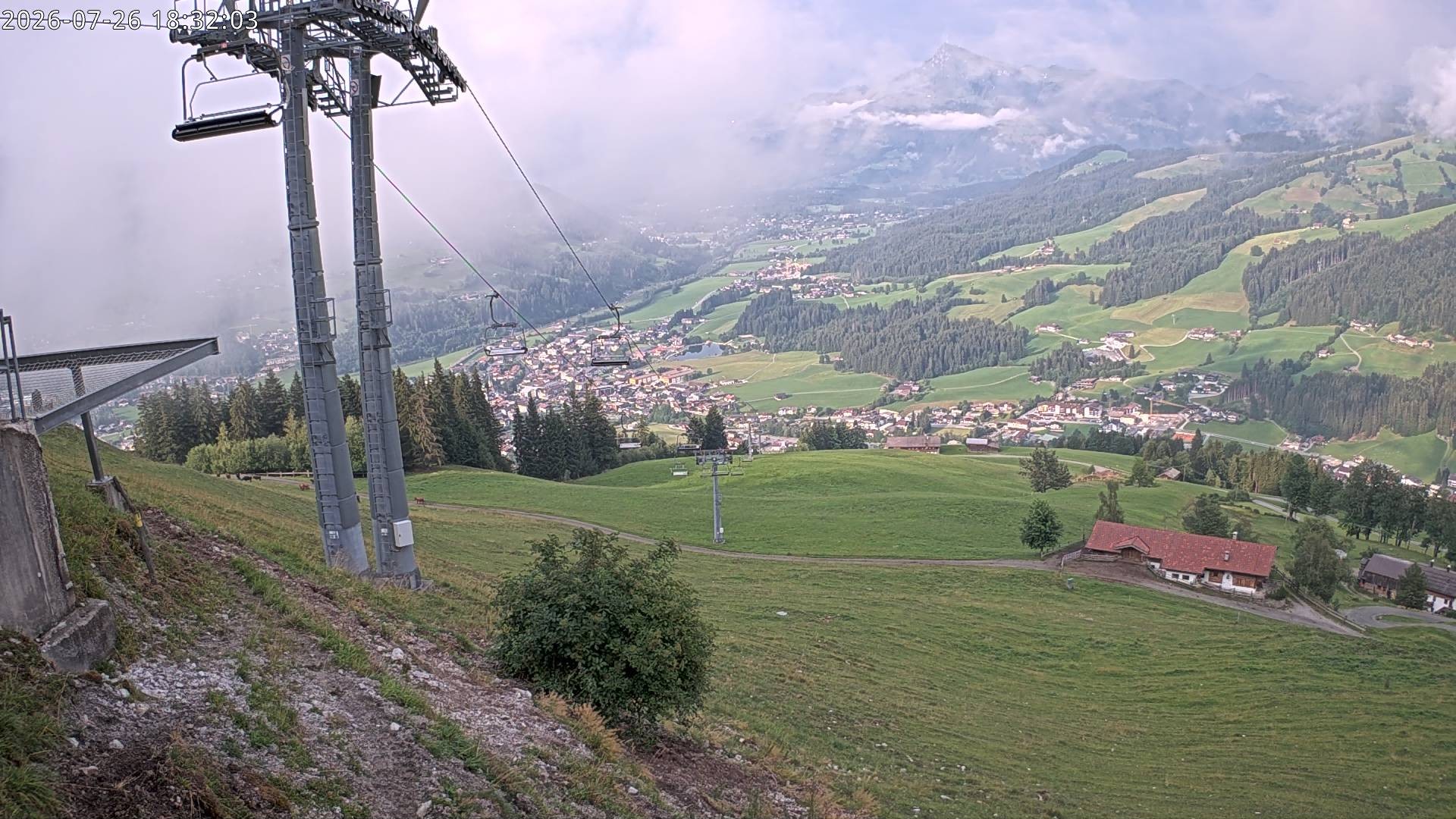 Archiv Foto Webcam Bergstation Gaisberg, Kitzbühel