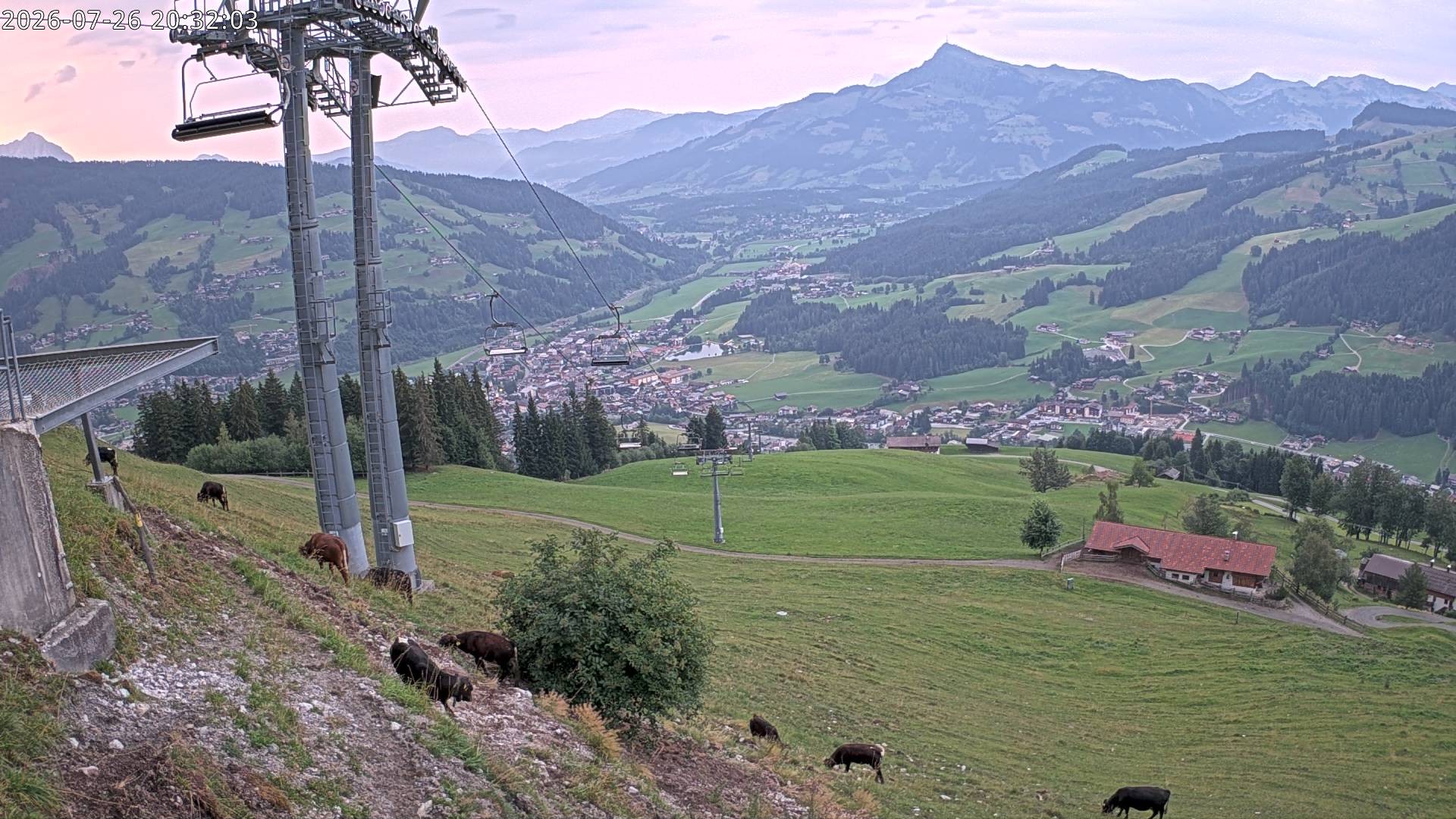 Archiv Foto Webcam Bergstation Gaisberg, Kitzbühel