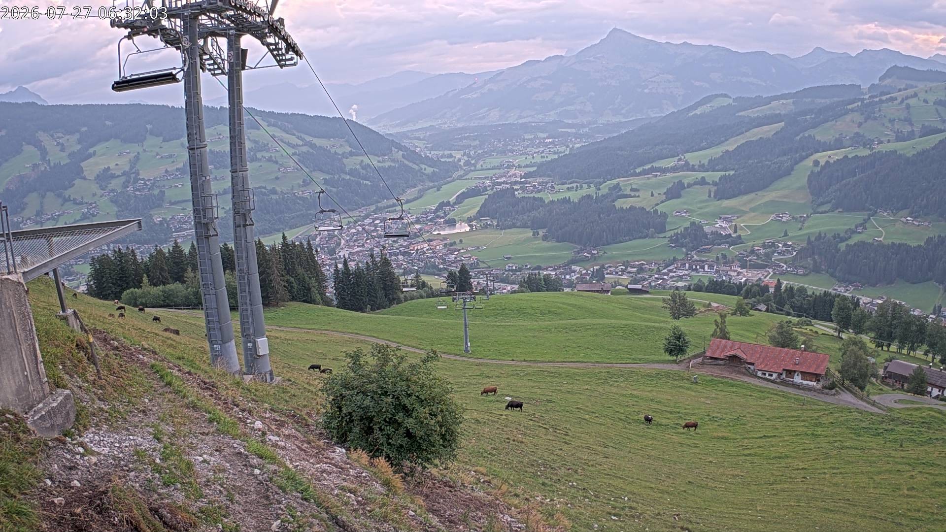 Archived image Webcam Gaisberg mountain station