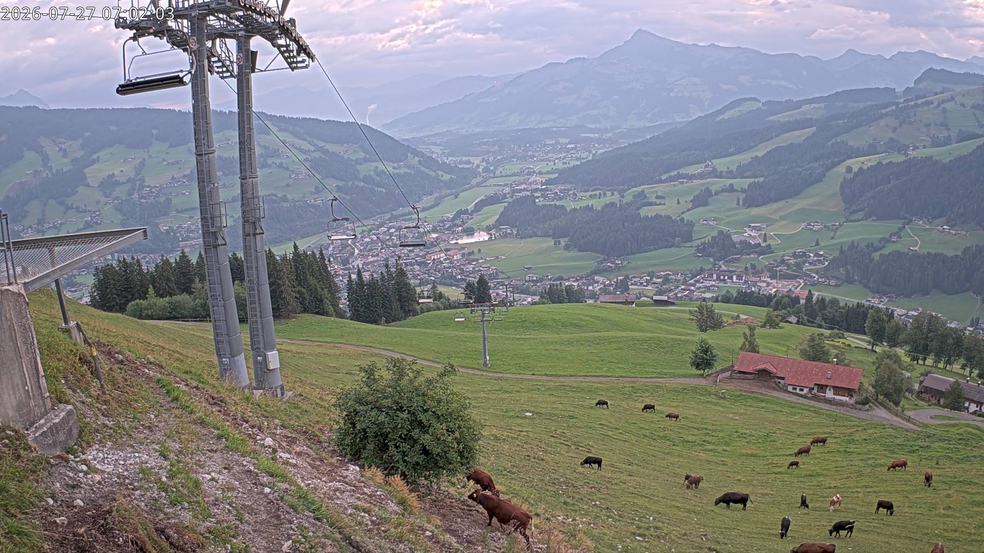 Archived image Webcam Gaisberg mountain station