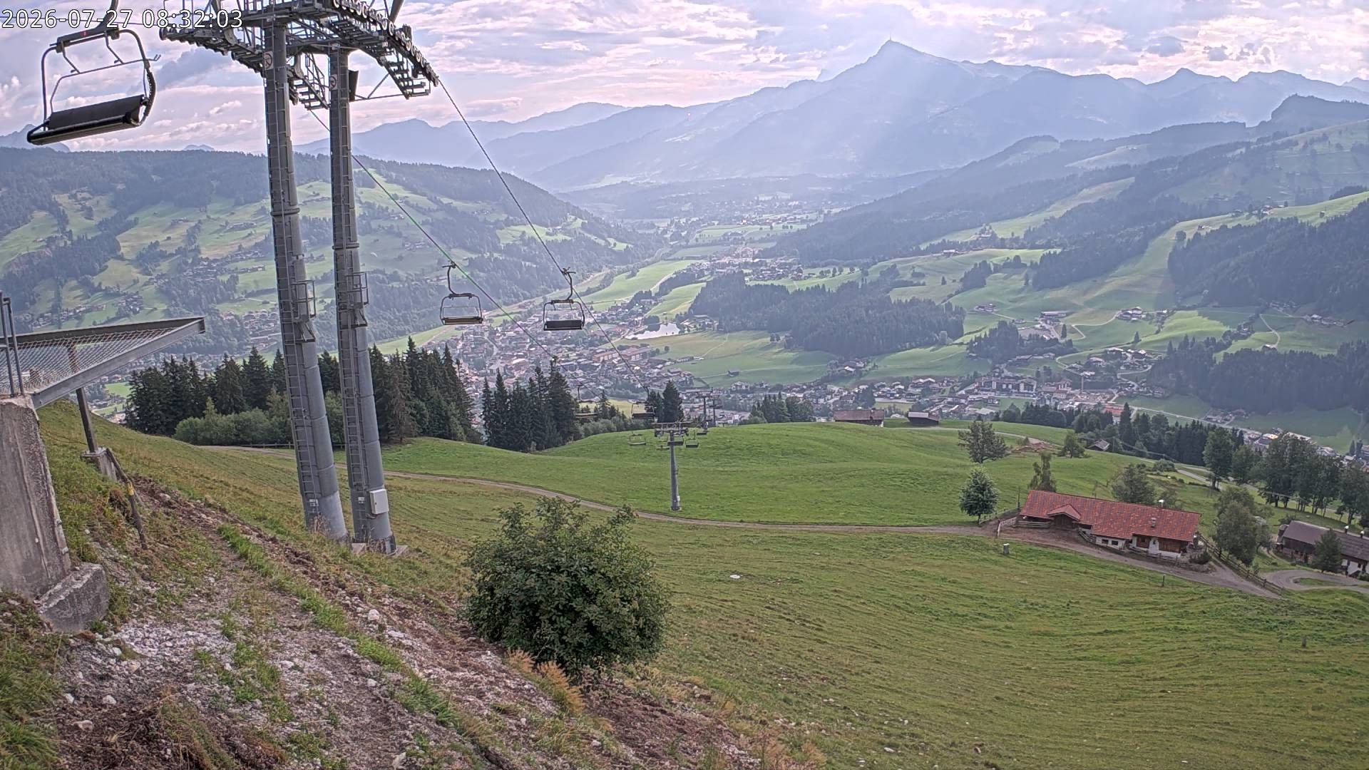 Archived image Webcam Gaisberg mountain station