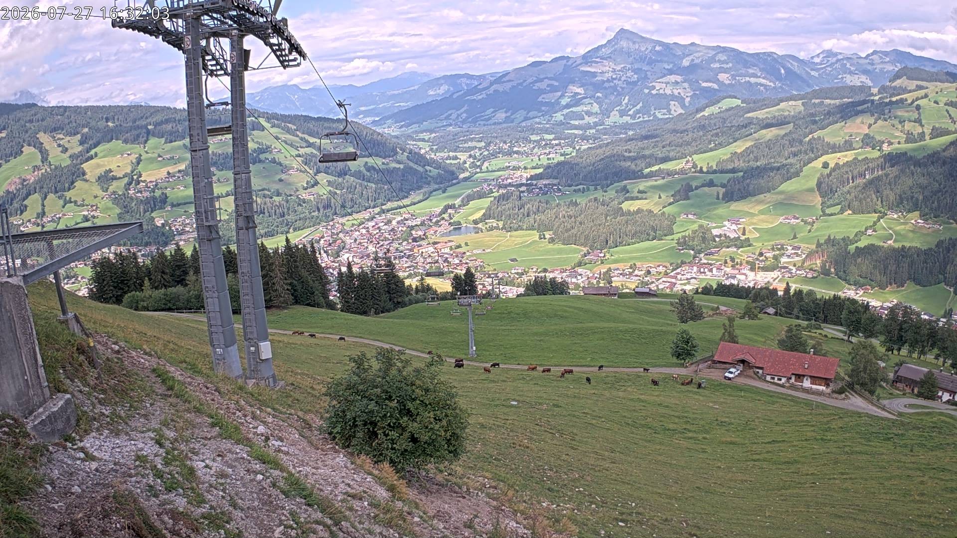 Archived image Webcam Gaisberg mountain station