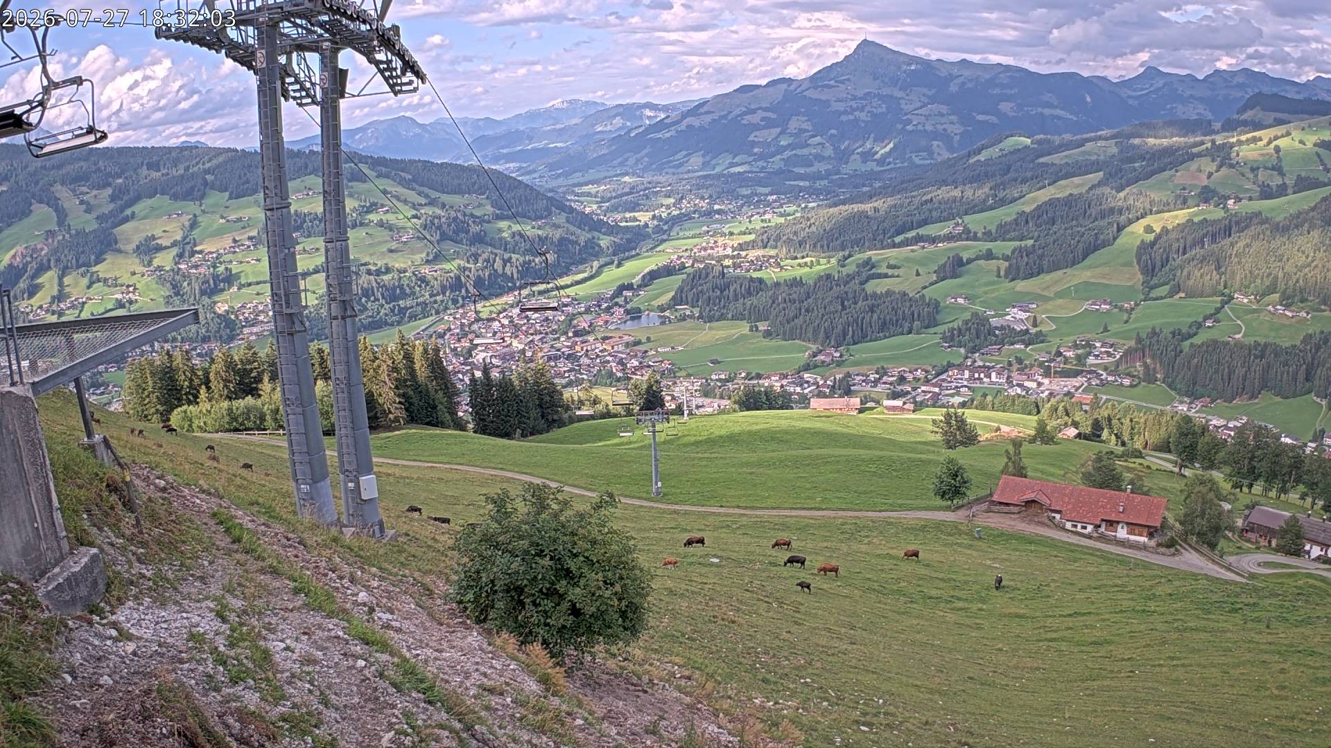 Archiv Foto Webcam Bergstation Gaisberg, Kitzbühel