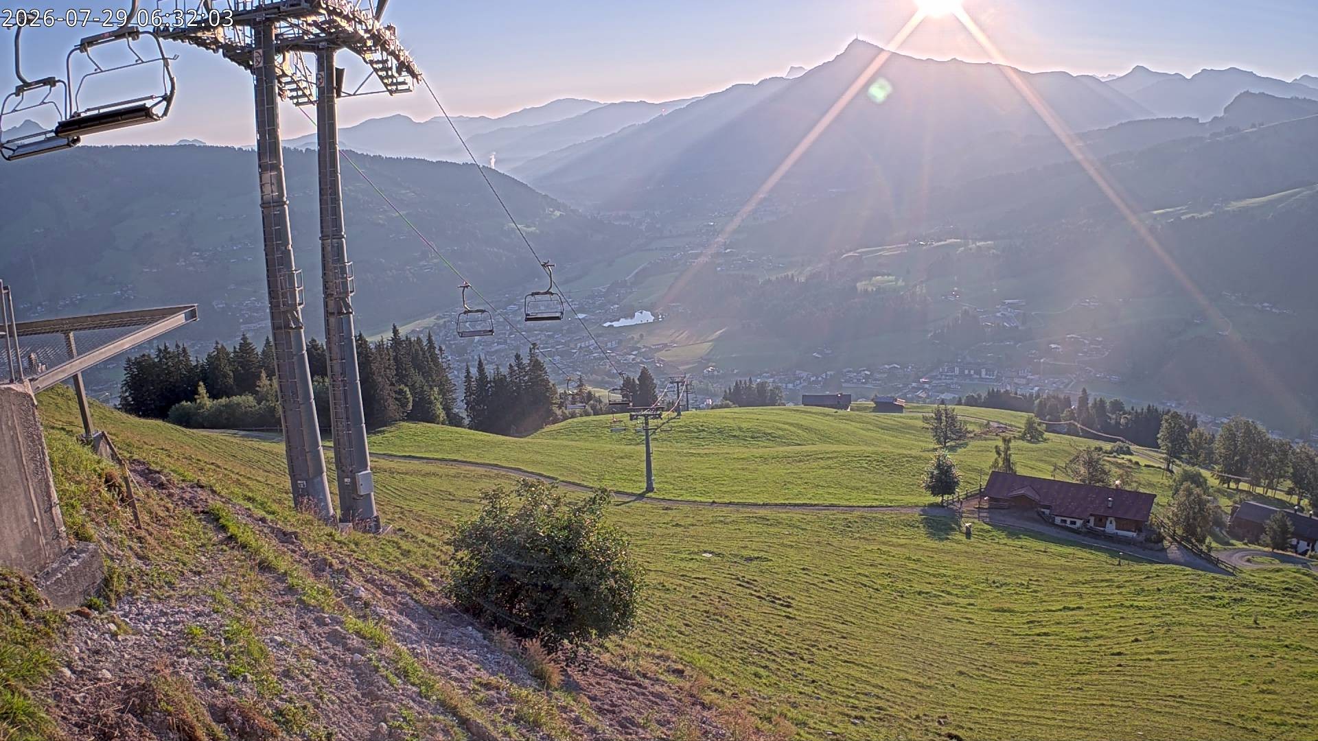 Archiv Foto Webcam Bergstation Gaisberg, Kitzbühel
