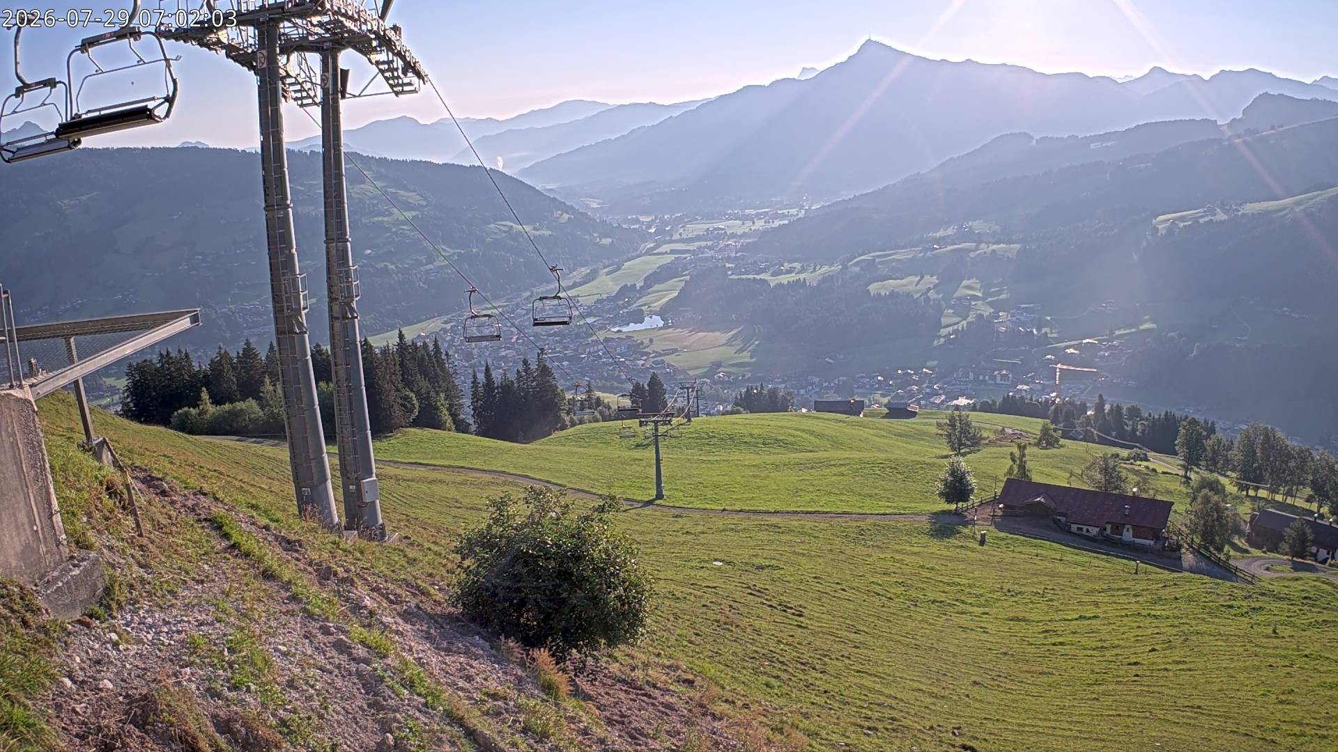 Archiv Foto Webcam Bergstation Gaisberg, Kitzbühel