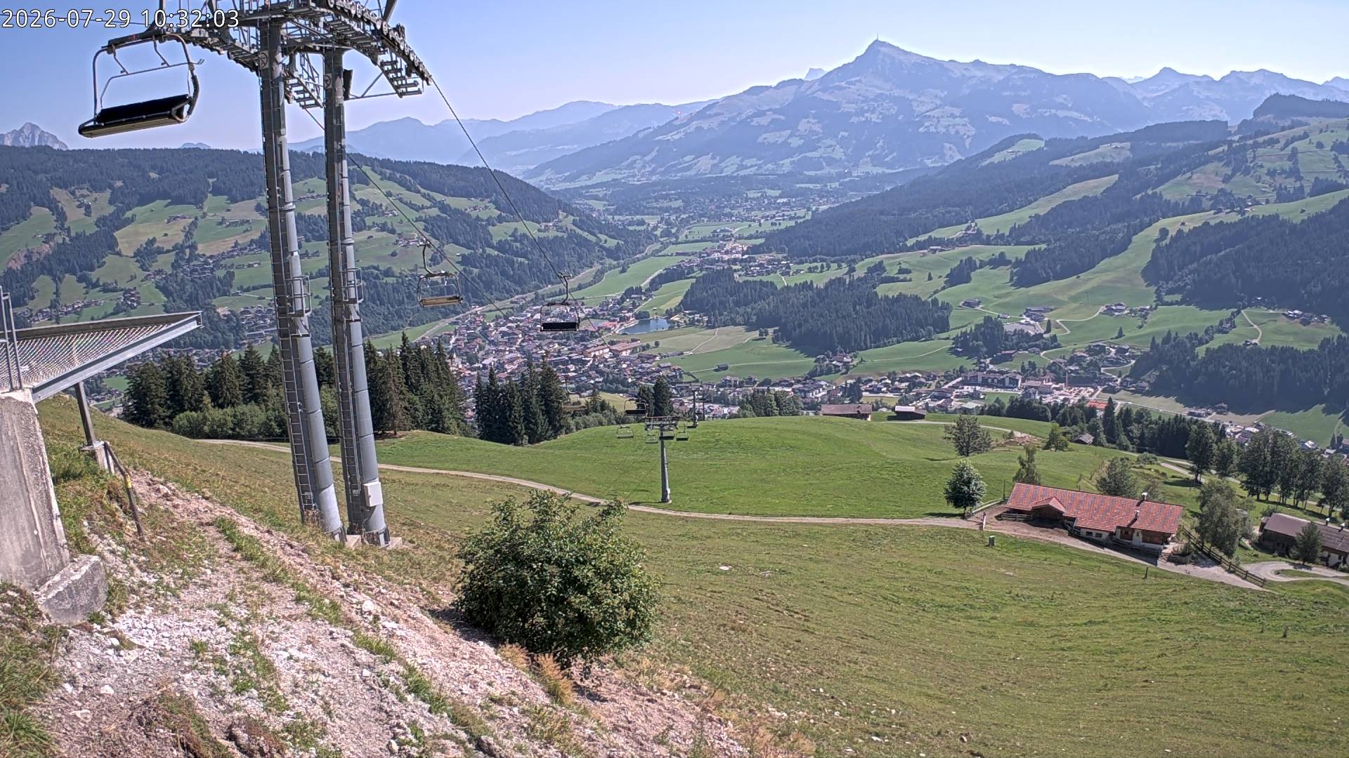Archiv Foto Webcam Bergstation Gaisberg, Kitzbühel