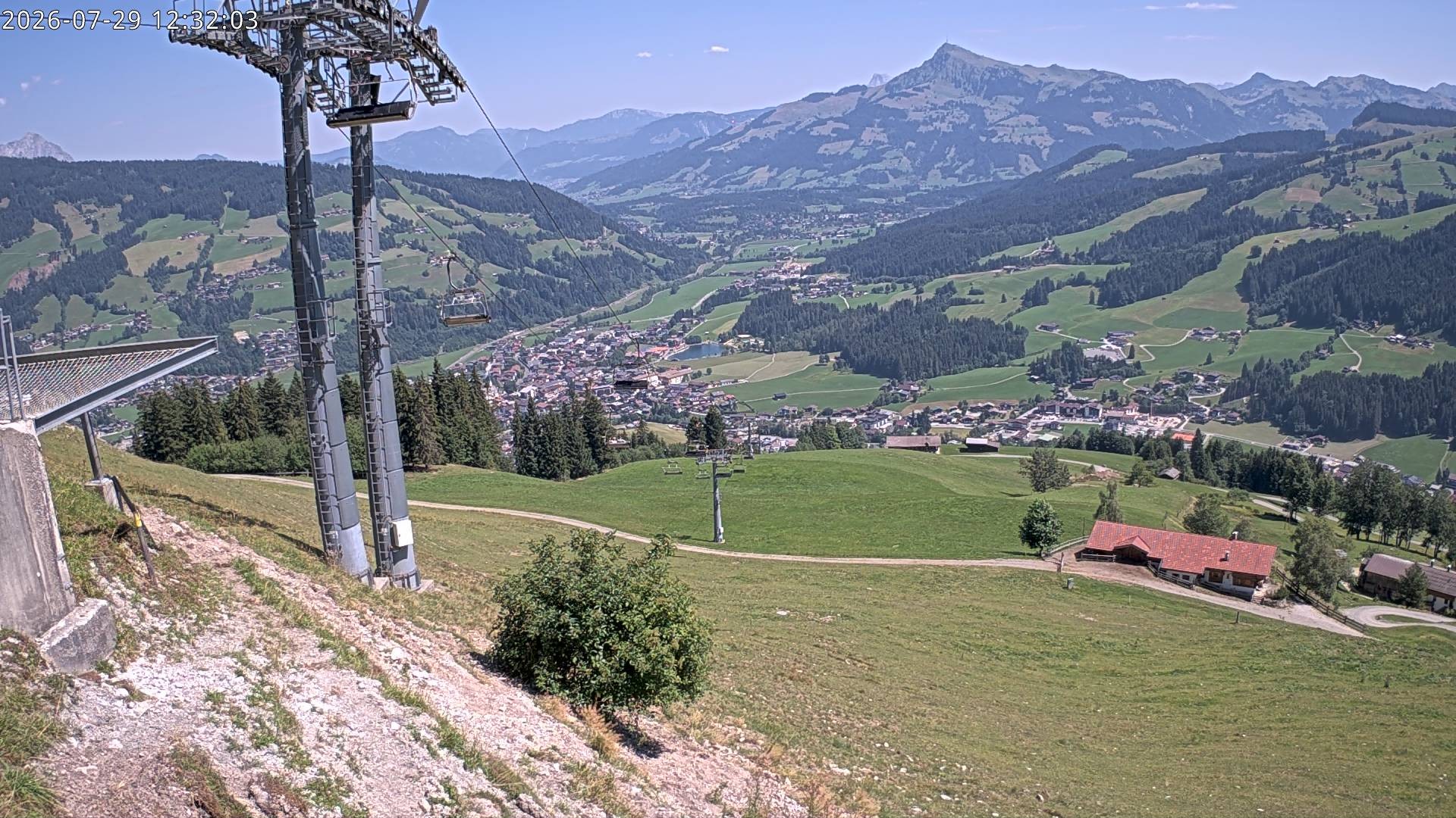 Archiv Foto Webcam Bergstation Gaisberg, Kitzbühel