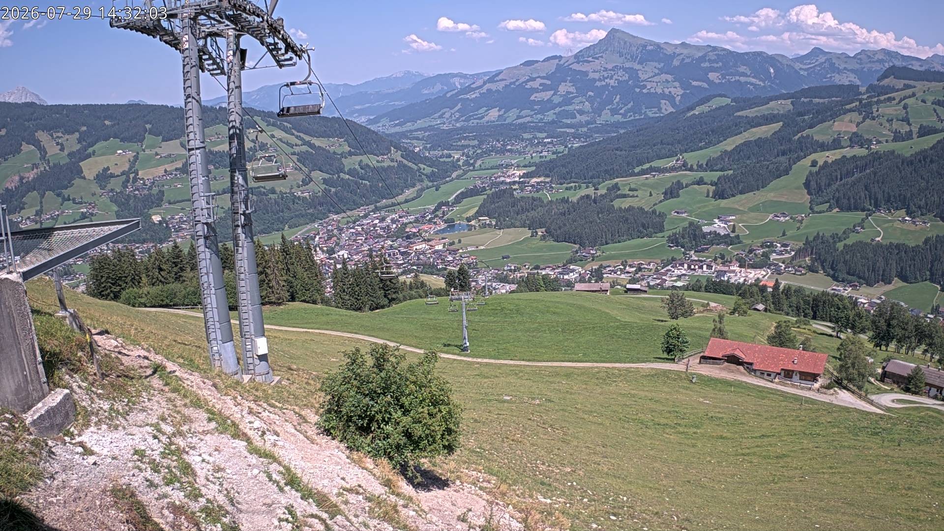 Archiv Foto Webcam Bergstation Gaisberg, Kitzbühel