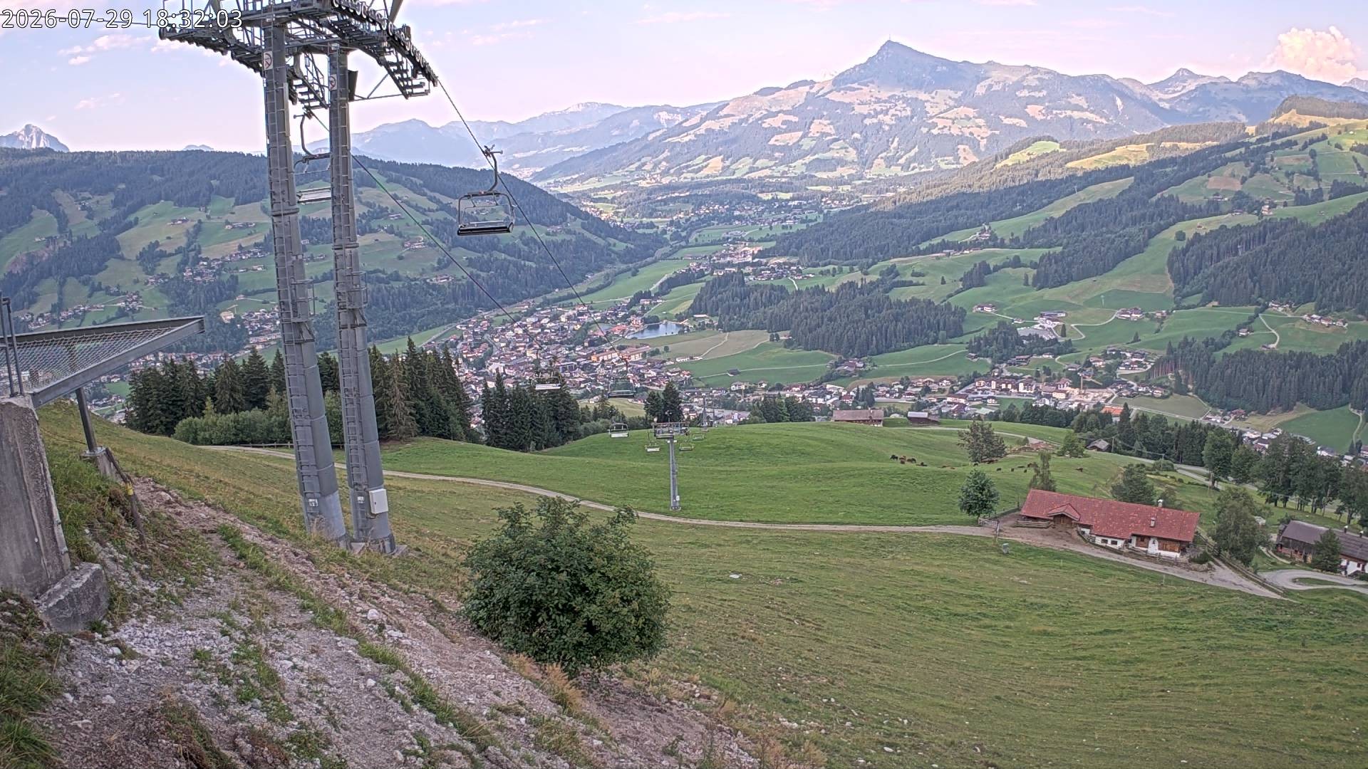 Archiv Foto Webcam Bergstation Gaisberg, Kitzbühel