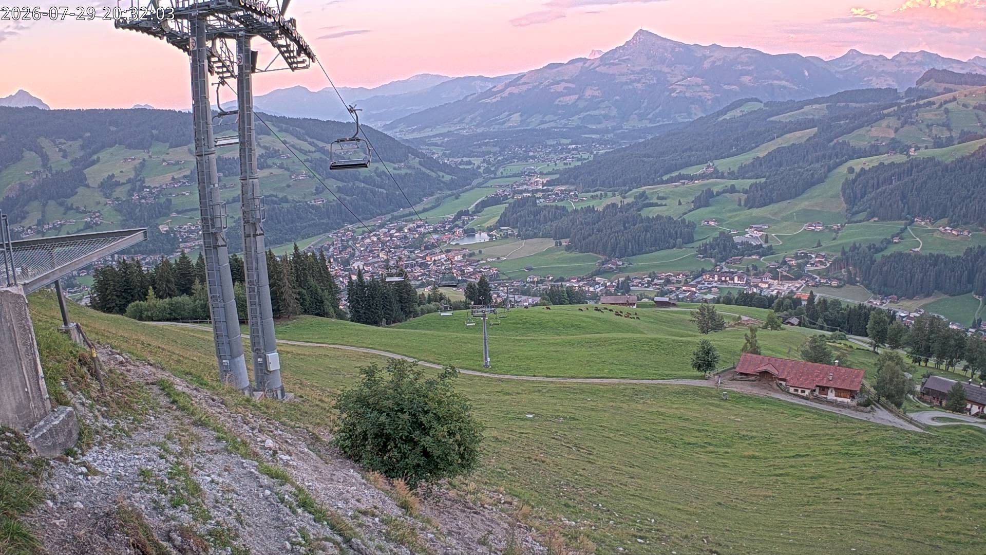 Archiv Foto Webcam Bergstation Gaisberg, Kitzbühel