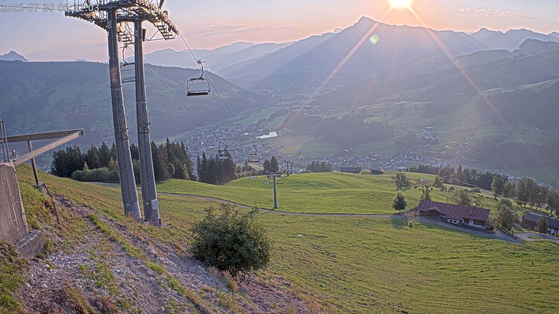Archiv Foto Webcam Bergstation Gaisberg, Kitzbühel