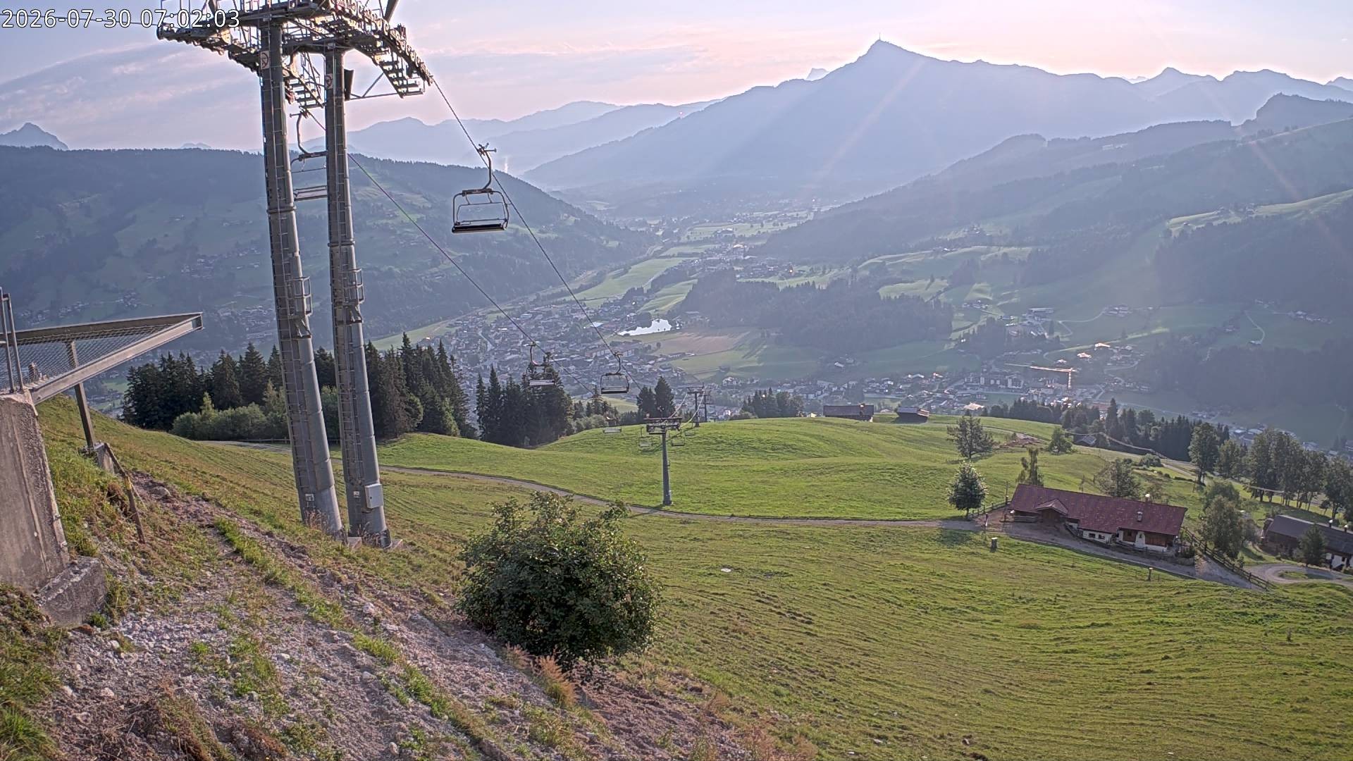 Archiv Foto Webcam Bergstation Gaisberg, Kitzbühel