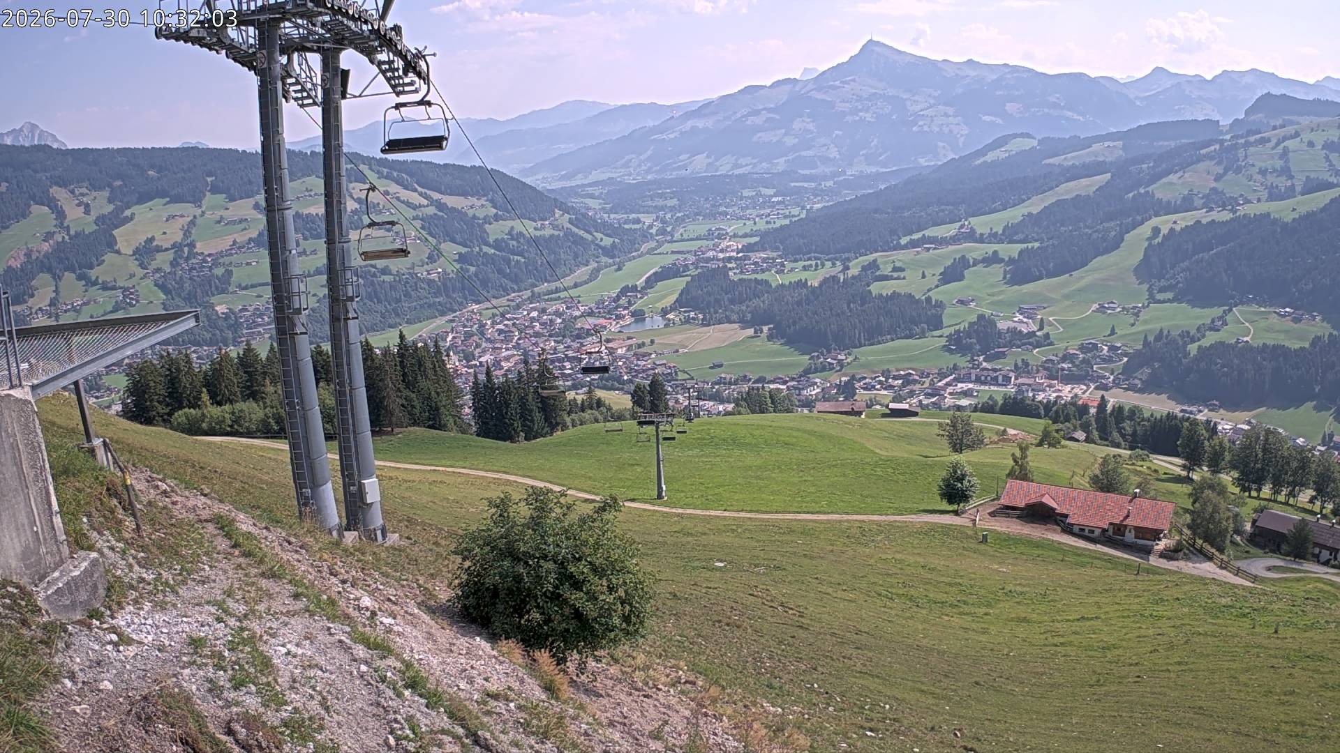 Archiv Foto Webcam Bergstation Gaisberg, Kitzbühel