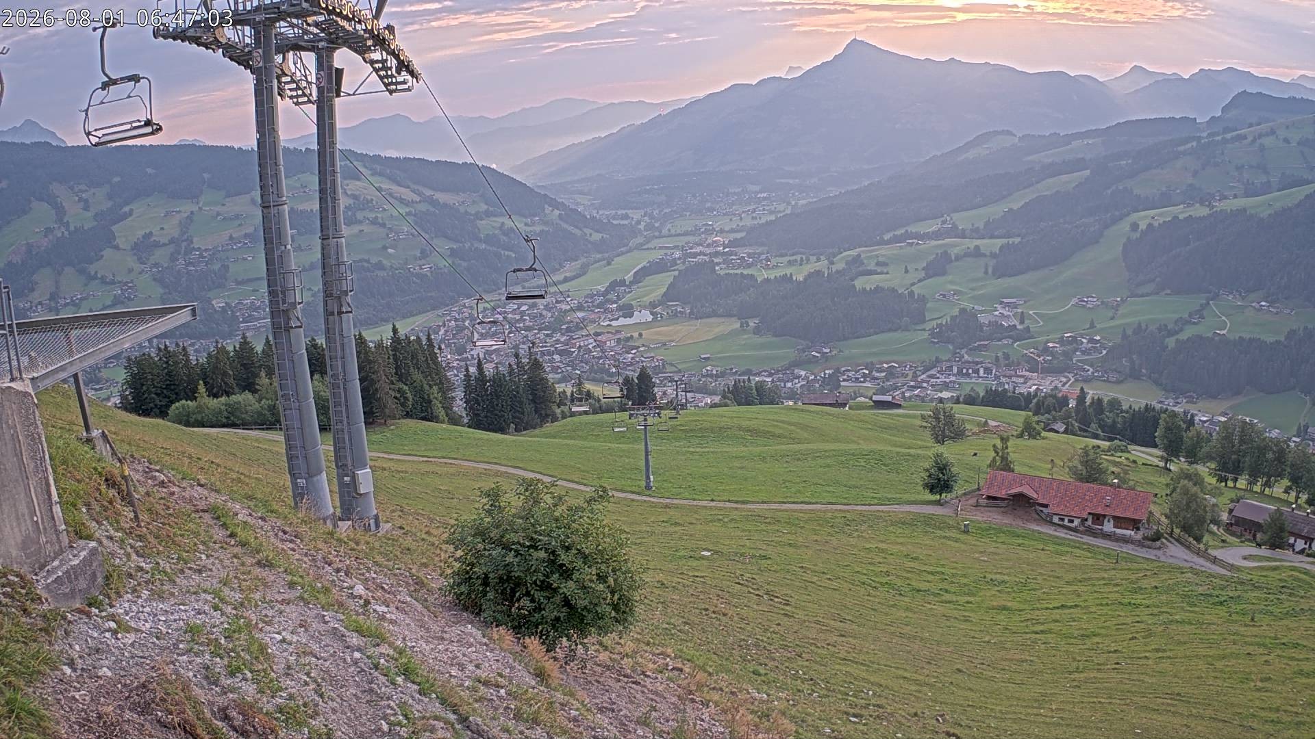 Archiv Foto Webcam Bergstation Gaisberg, Kitzbühel