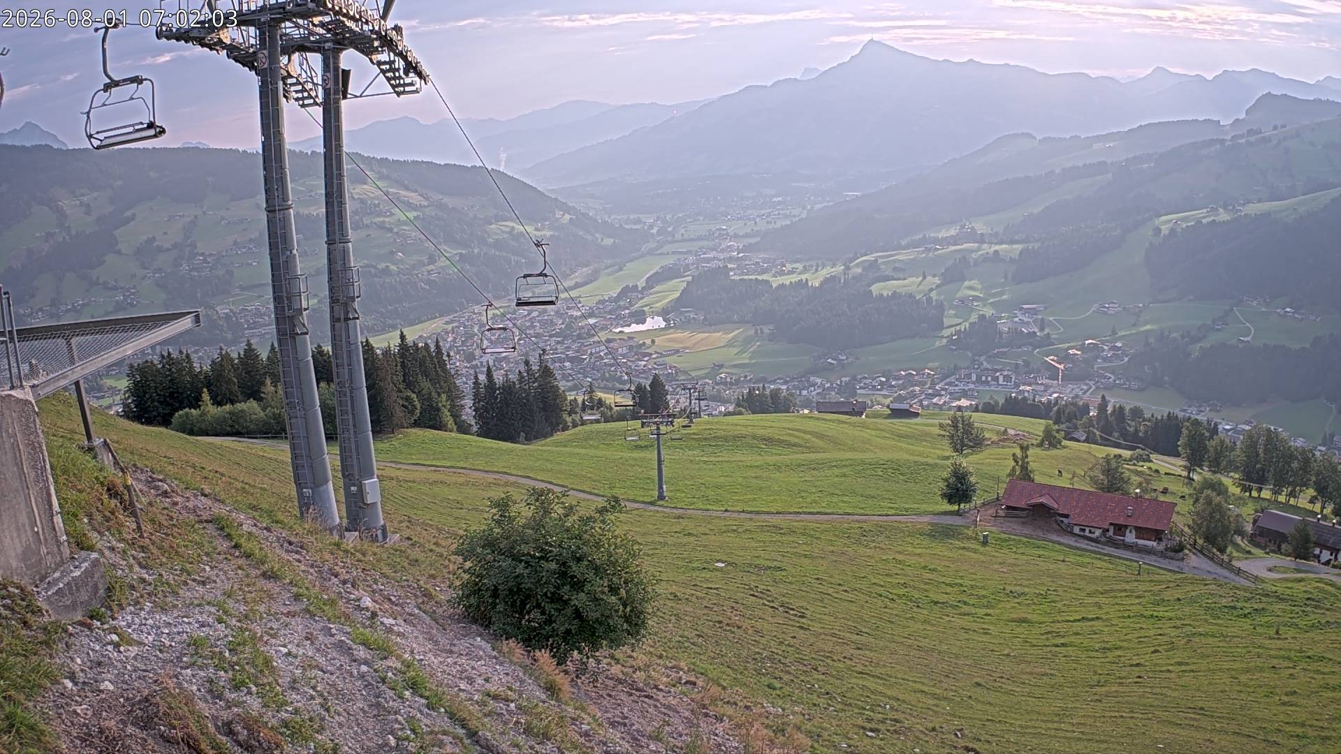 Archiv Foto Webcam Bergstation Gaisberg, Kitzbühel