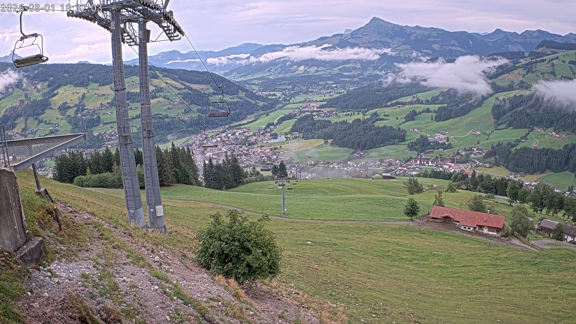 Archiv Foto Webcam Bergstation Gaisberg, Kitzbühel