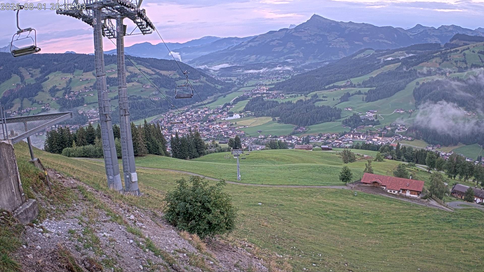 Archiv Foto Webcam Bergstation Gaisberg, Kitzbühel